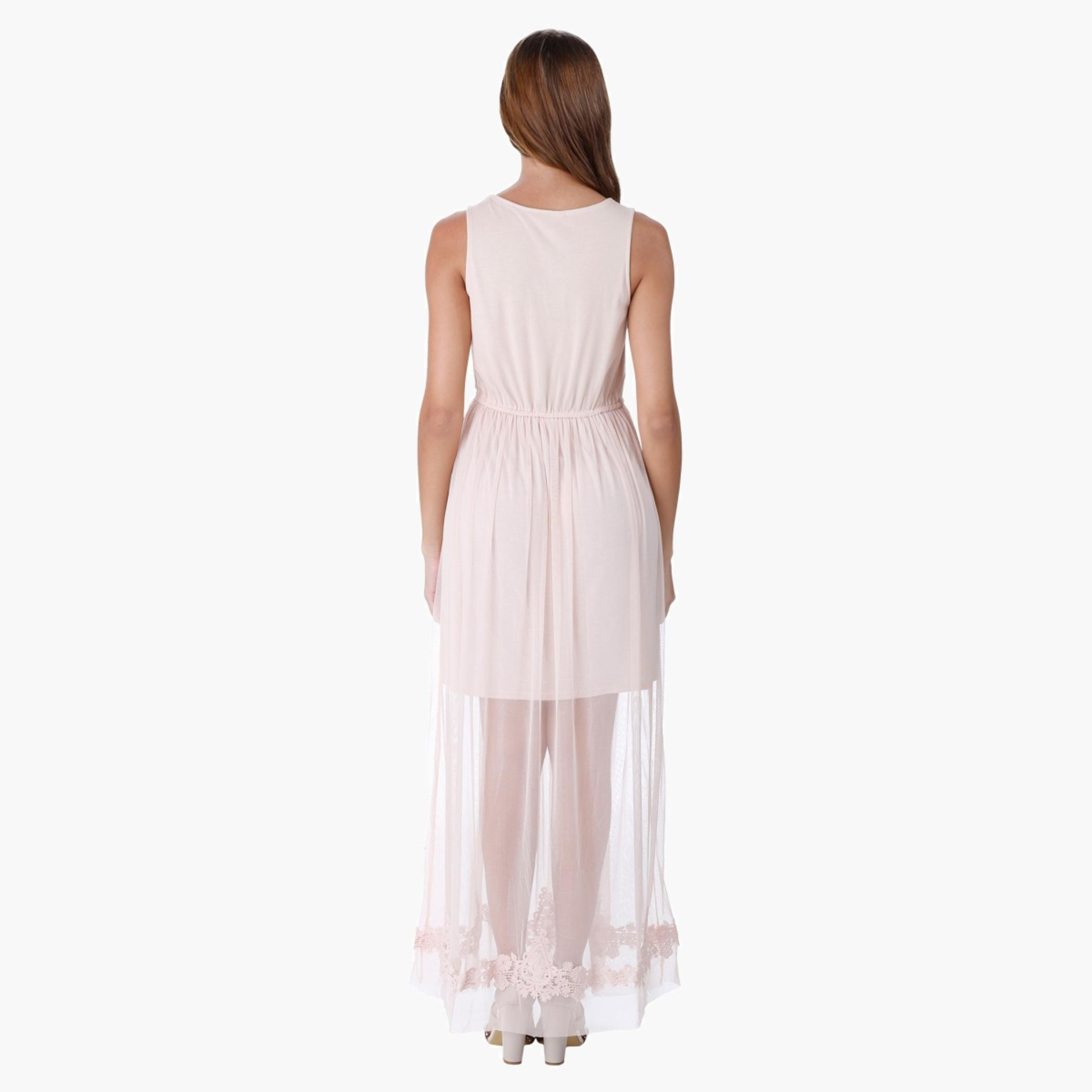 Solid Colour Maxi Dress-women-clothing-dresses-image-2