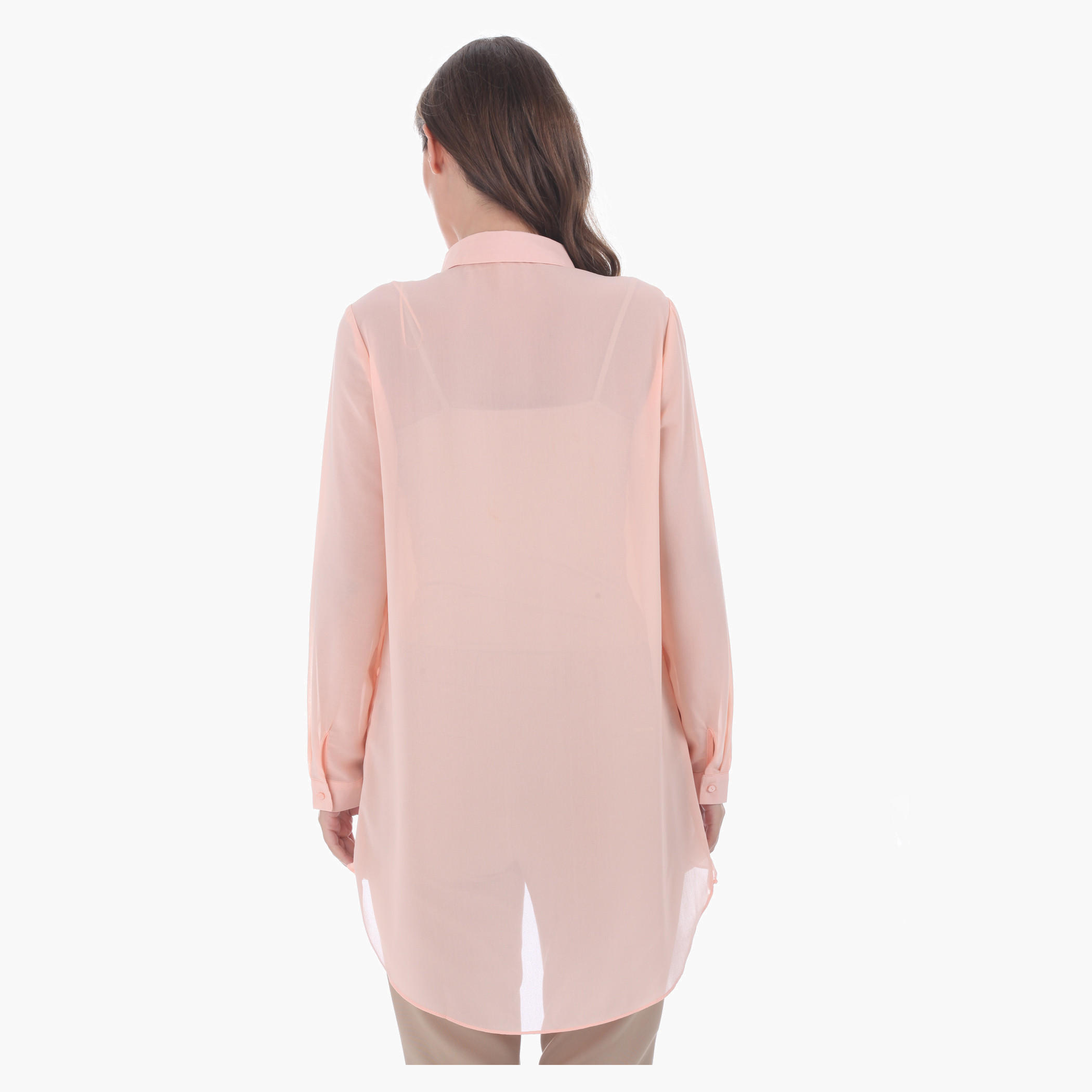 Solid Colour Shirt-women-clothing-shirtsandblouses-blouses-image-2
