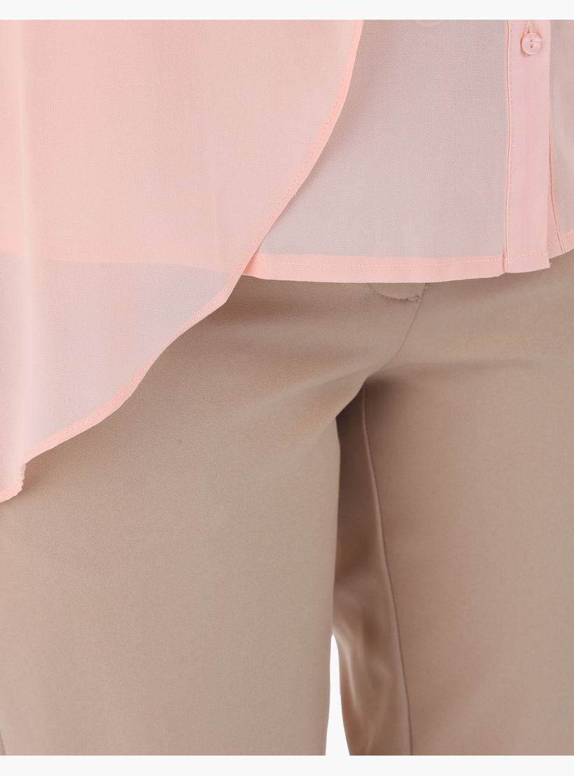 Solid Colour Shirt-women-clothing-shirtsandblouses-blouses-image-2