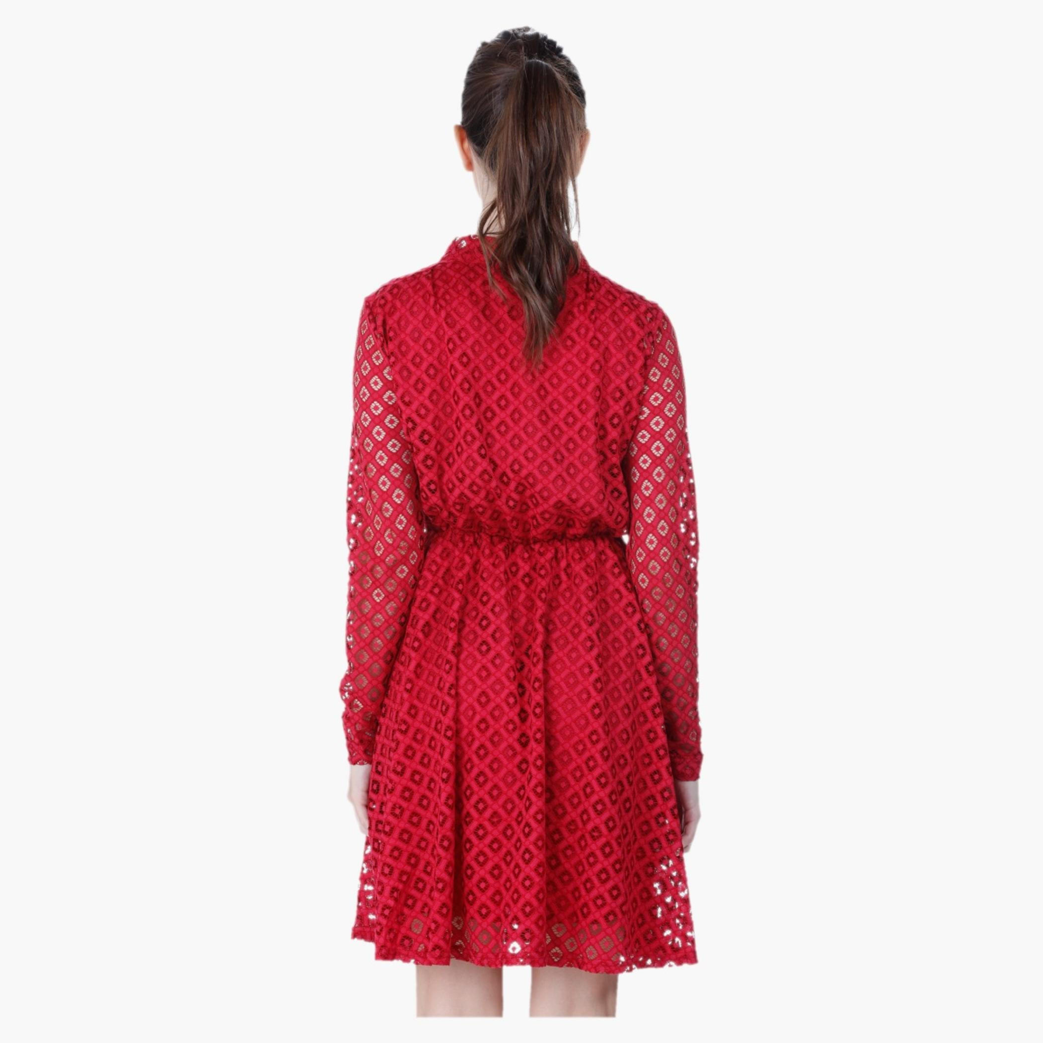 Long-sleeved Lace Dress-women-clothing-dresses-image-2