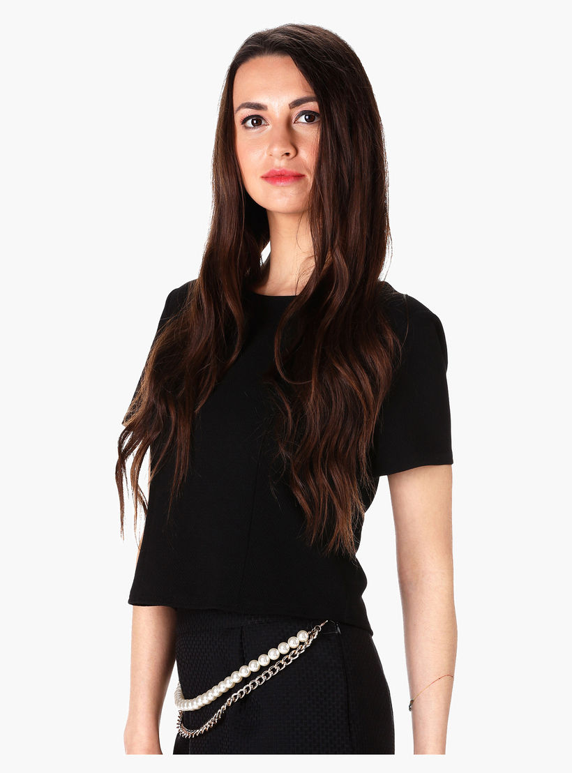 Solid Colour Crop Top-women-clothing-shirtsandblouses-blouses-image-3