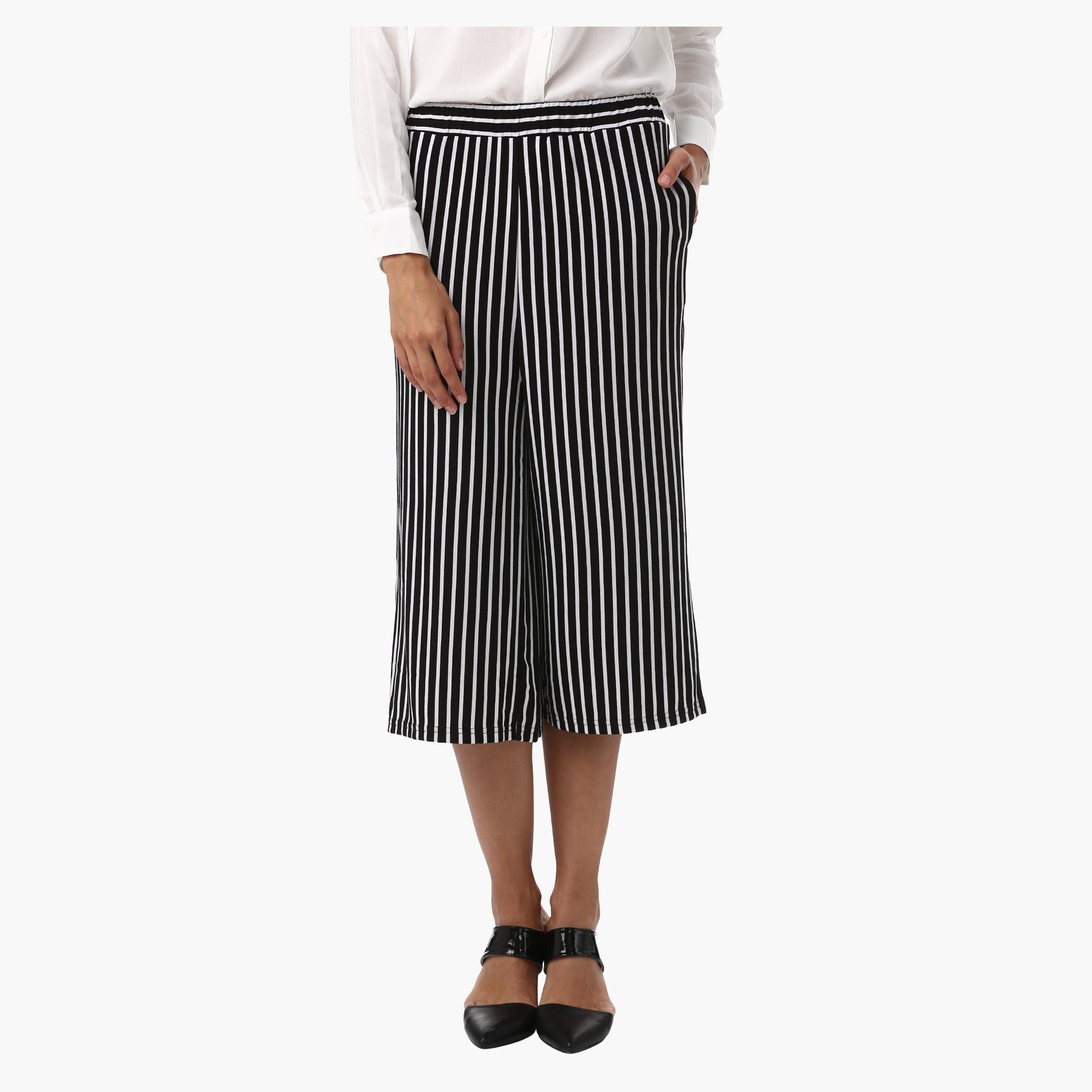 Striped Palazzo Pants-women-clothing-bottoms-trousers-image-1