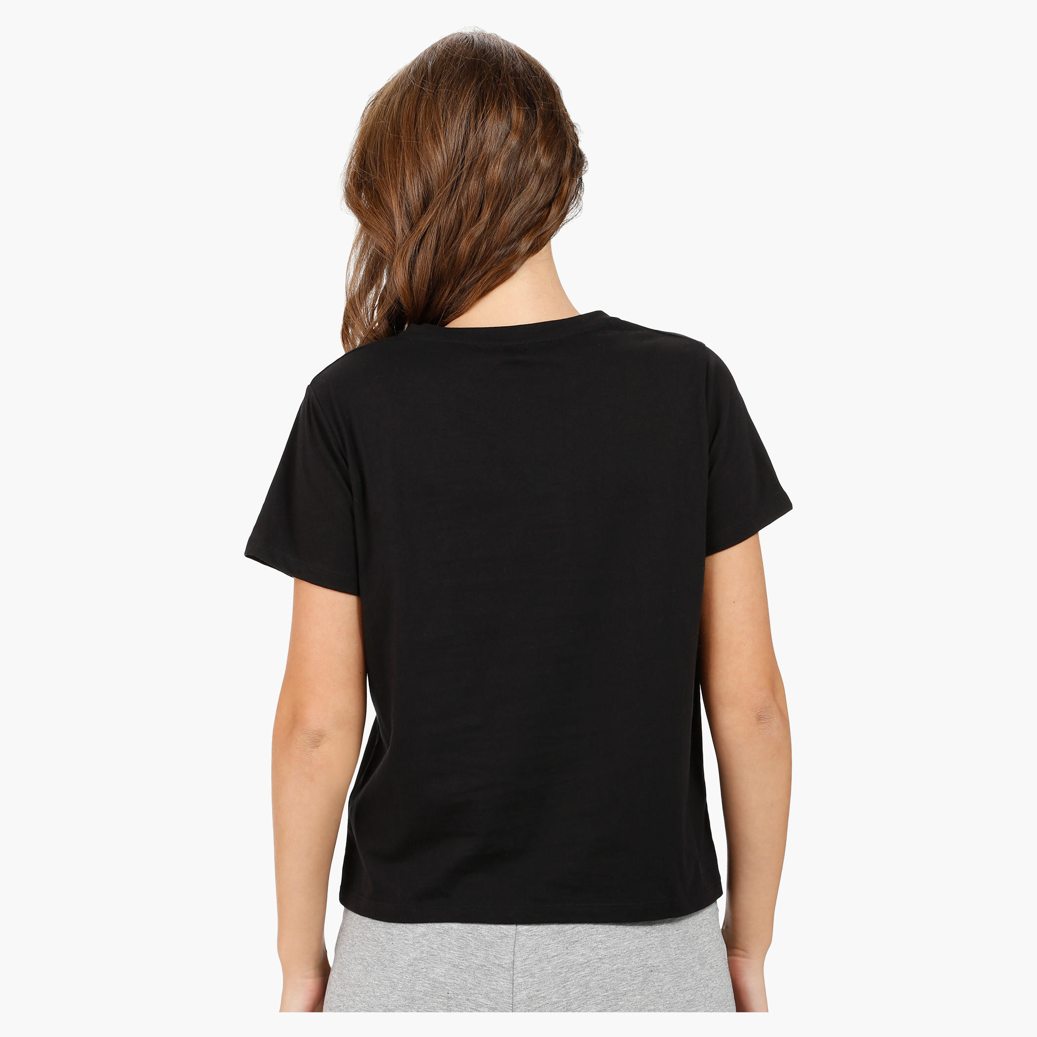 Embellished T-shirt with Crew Neck and Short Sleeves-women-clothing-tshirts-image-7