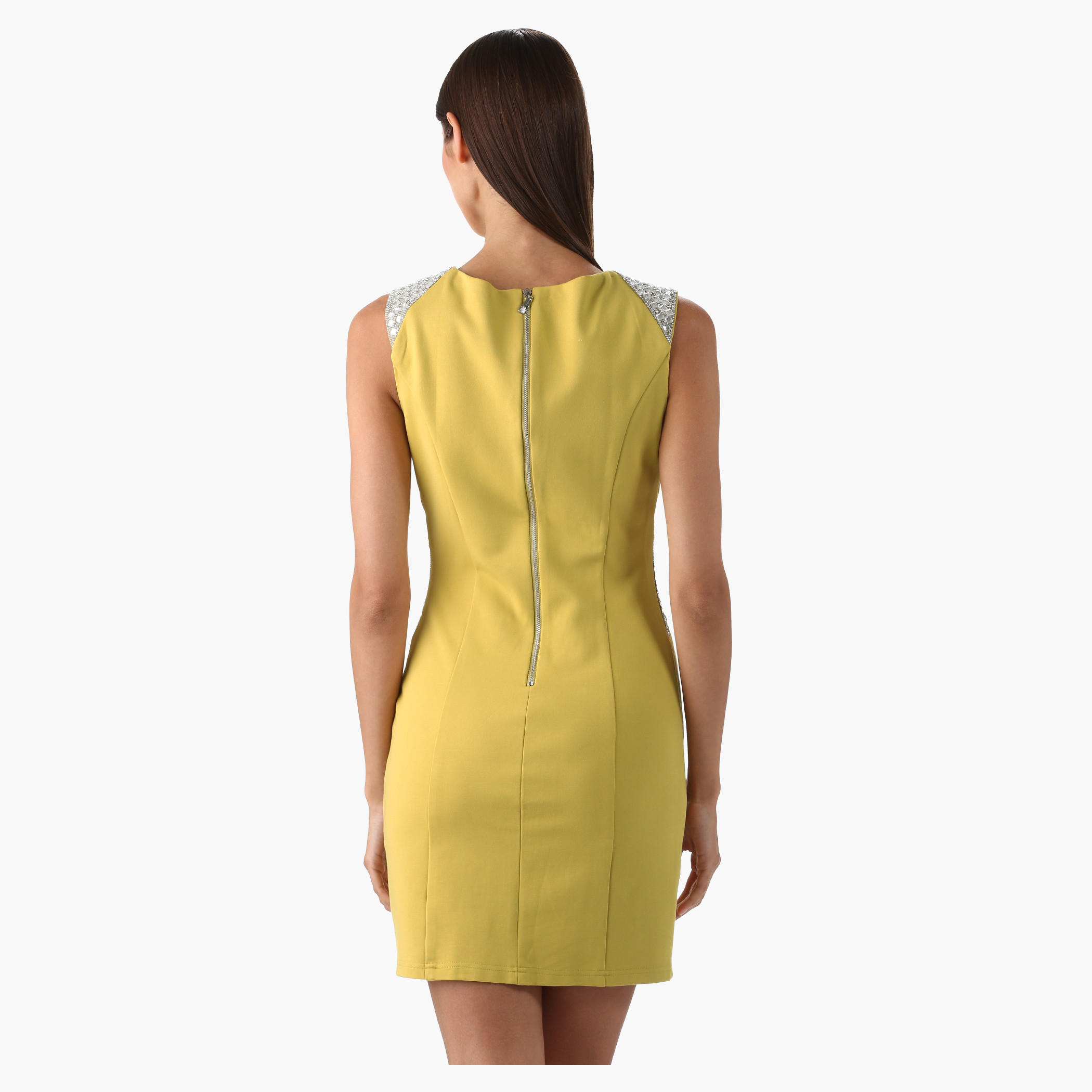 Dress with Embellished Shoulders-women-clothing-dresses-image-2