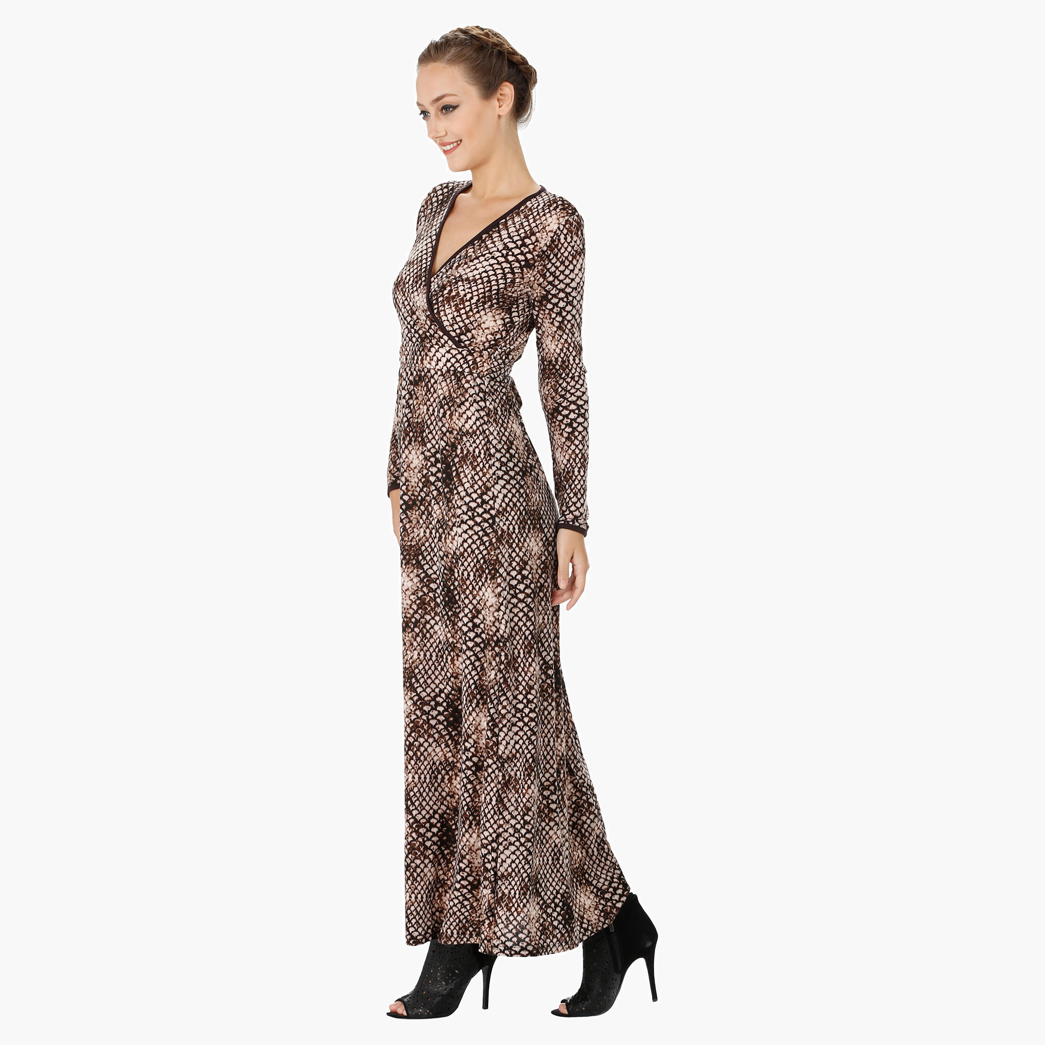 Wrap Style Maxi Dress-women-clothing-dresses-image-3