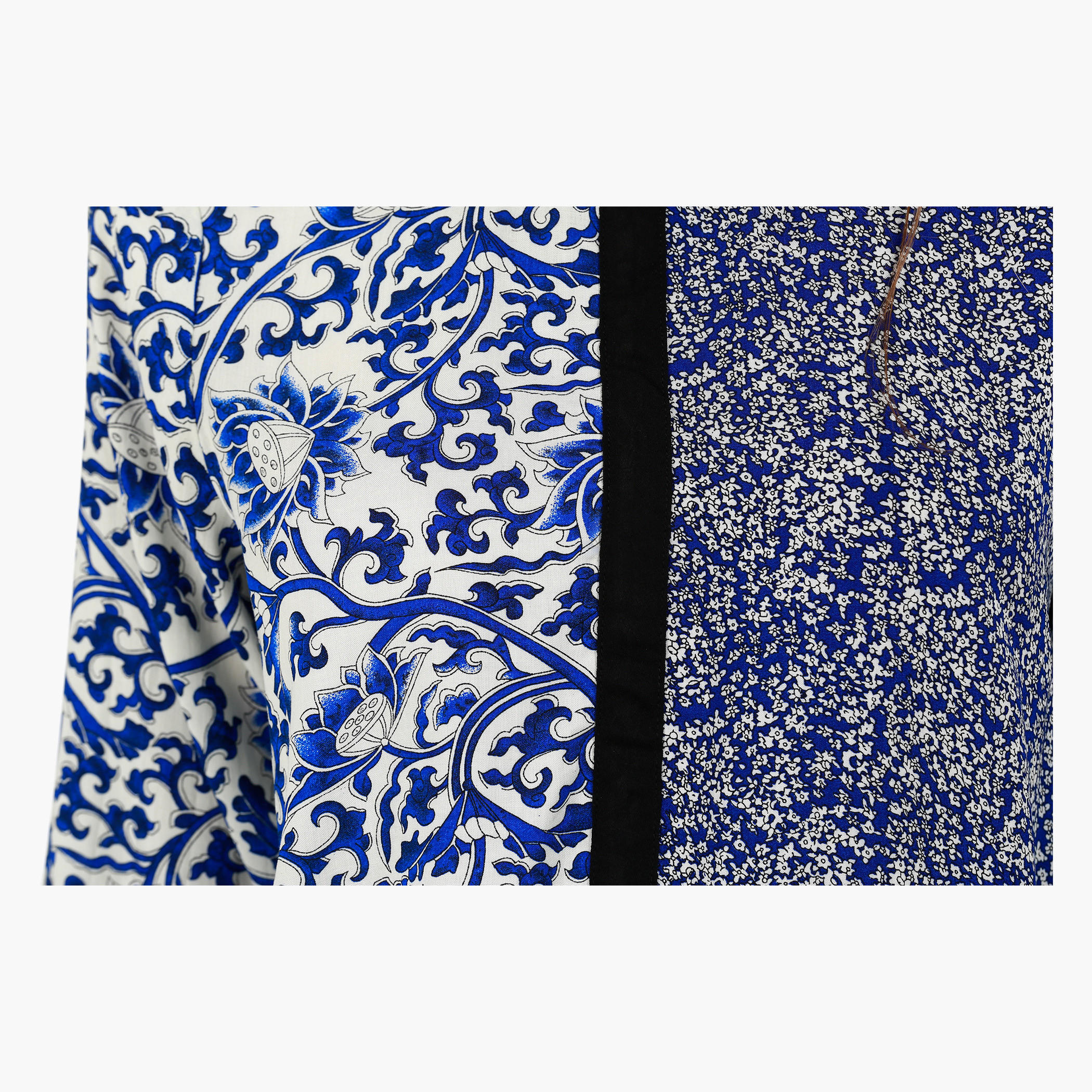 Double Print Shirt with Crew Neck in Regular Fit-women-clothing-shirtsandblouses-blouses-image-4