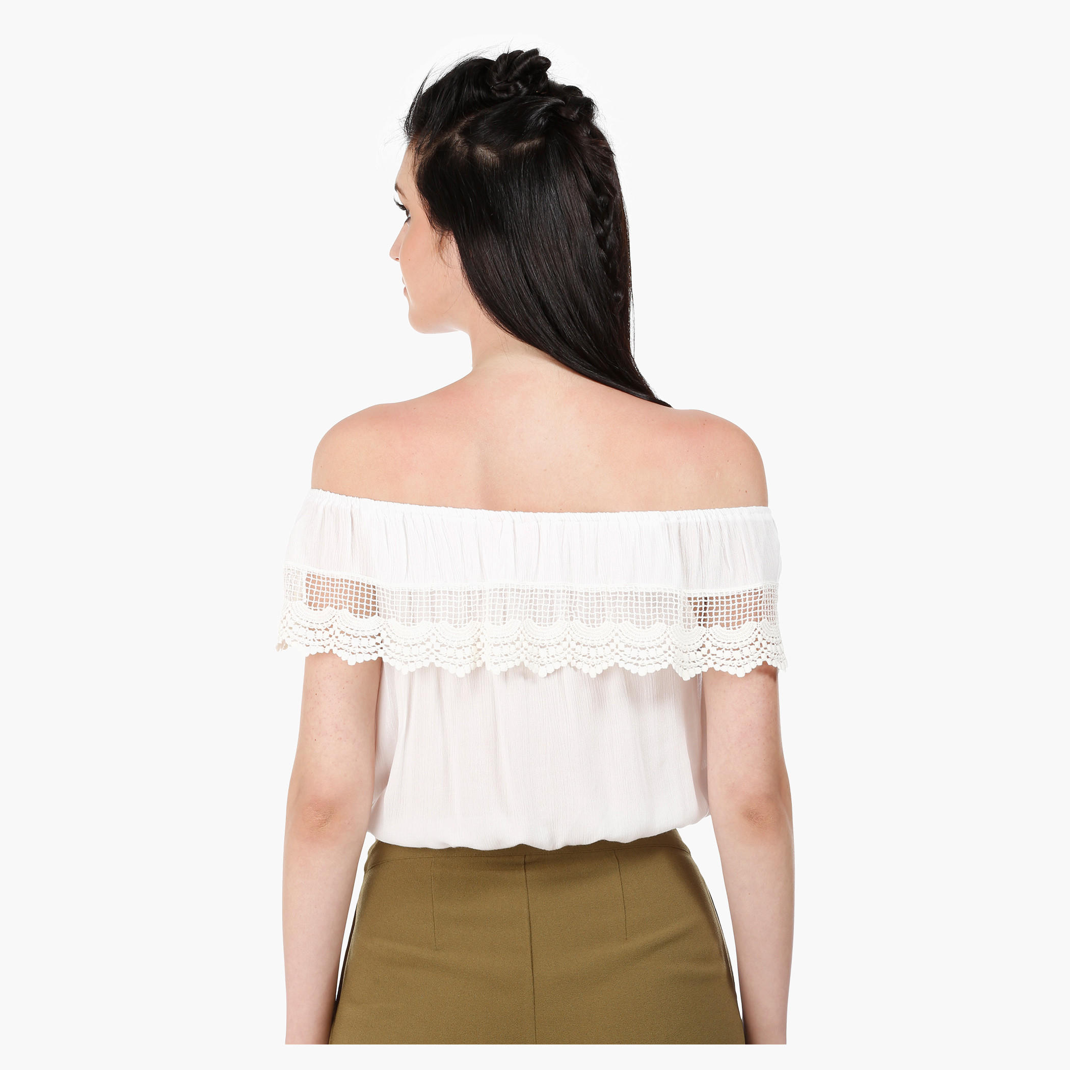 Sleeveless Double Layer Top with Lace Detail in Regular Fit-women-clothing-shirtsandblouses-blouses-image-2