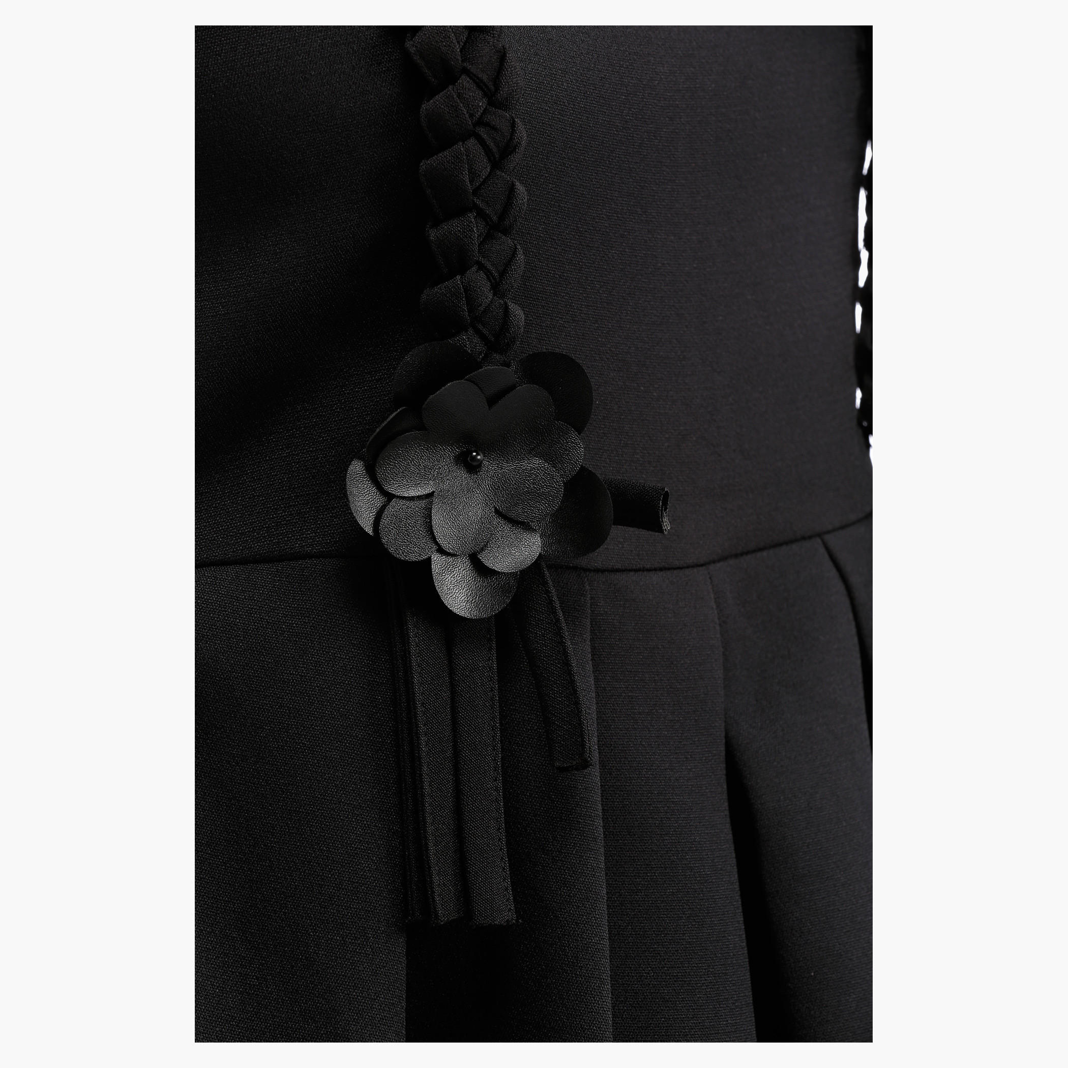 Sleeveless Skater Dress with Appliques-women-clothing-dresses-image-4