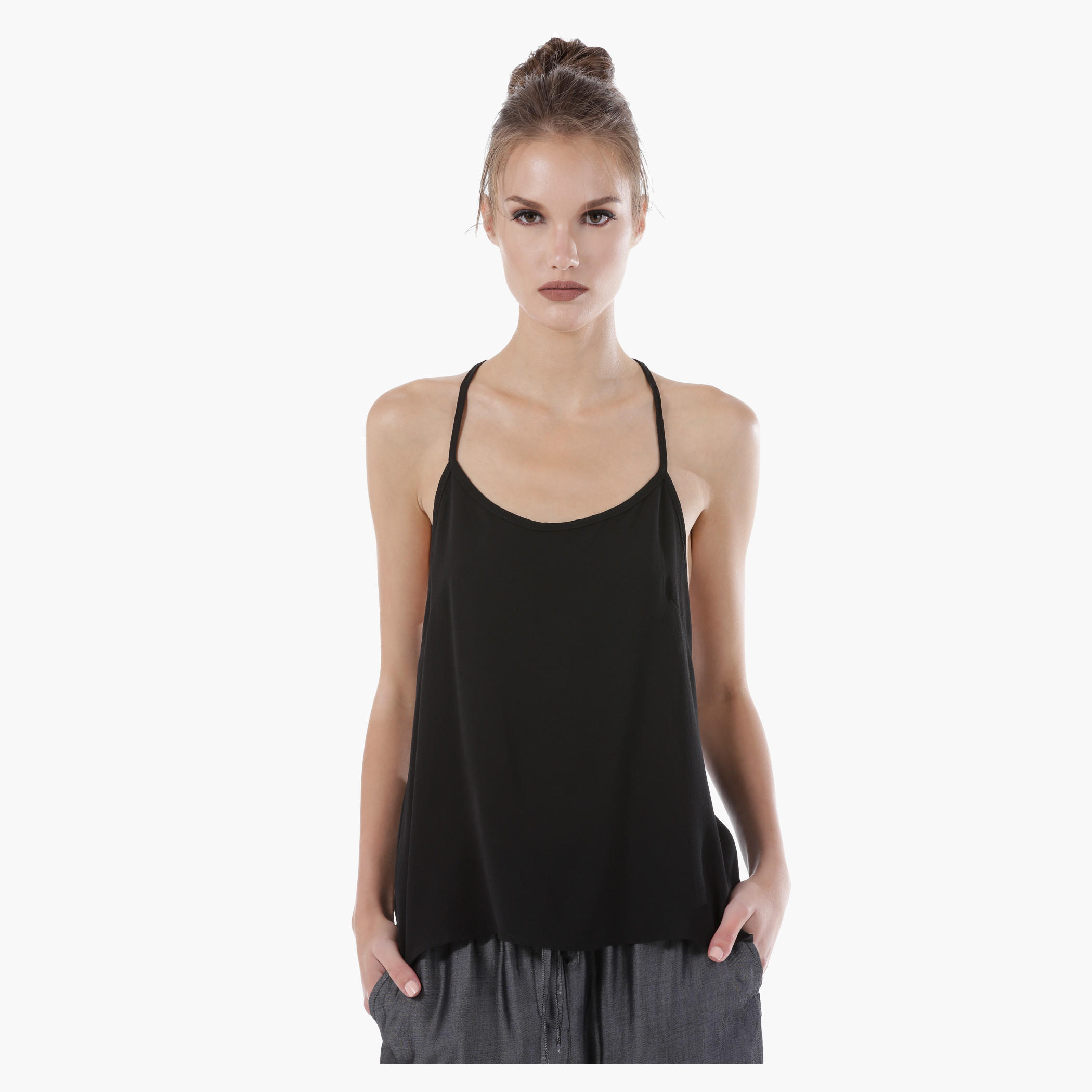 Camisole Top with Back Lace Detail-women-clothing-tshirts-image-10