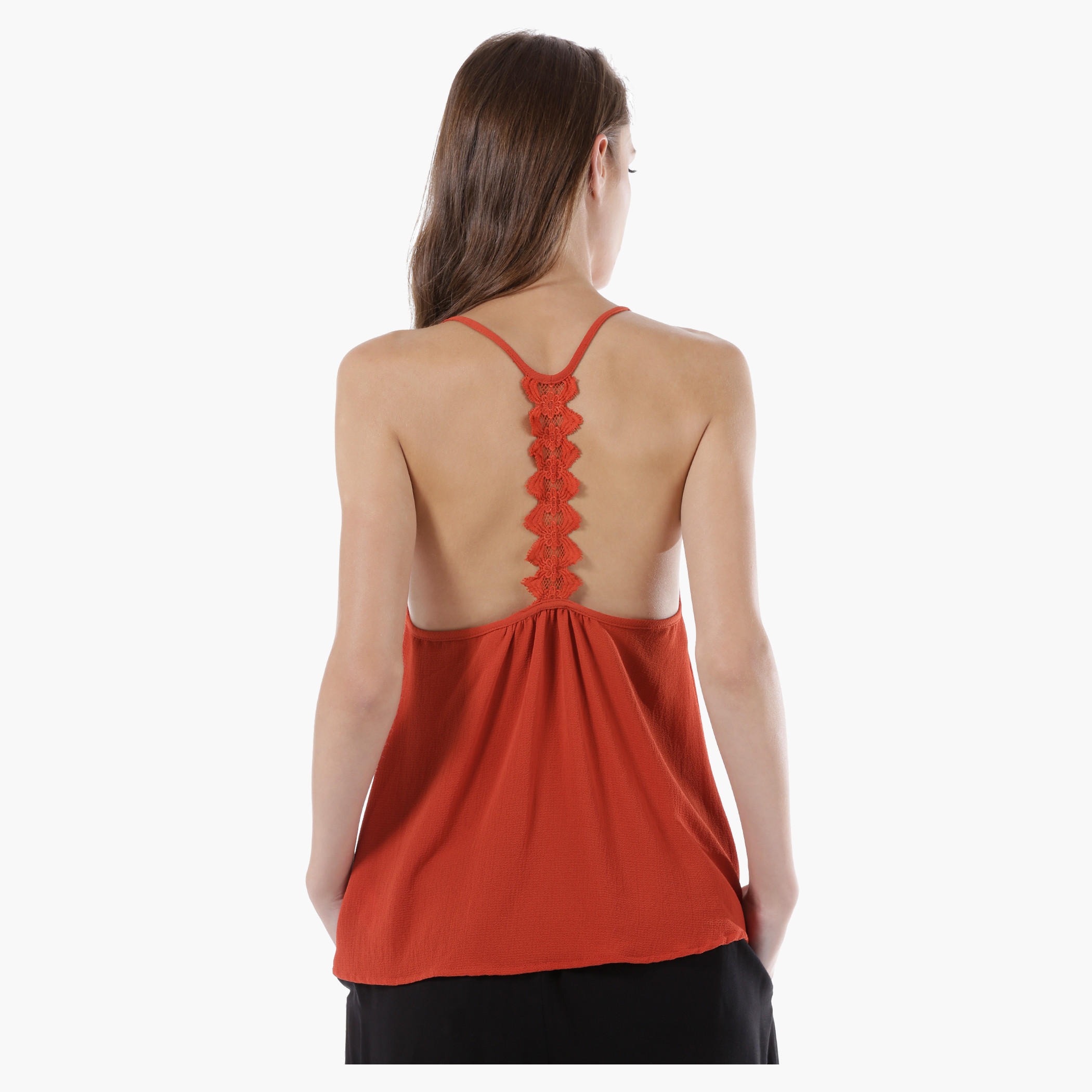 Camisole Top with Back Lace Detail-women-clothing-tshirts-image-4