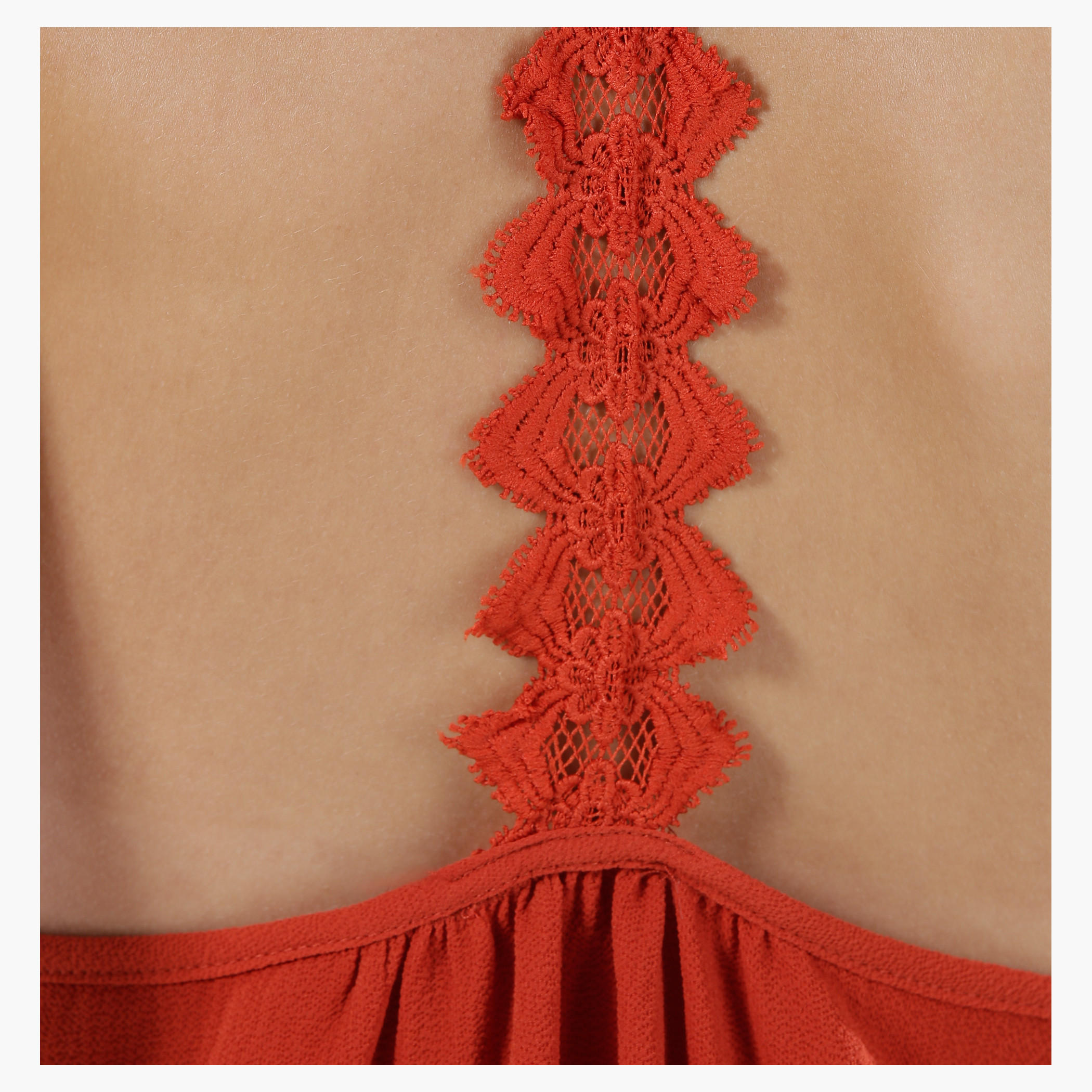 Camisole Top with Back Lace Detail-women-clothing-tshirts-image-2