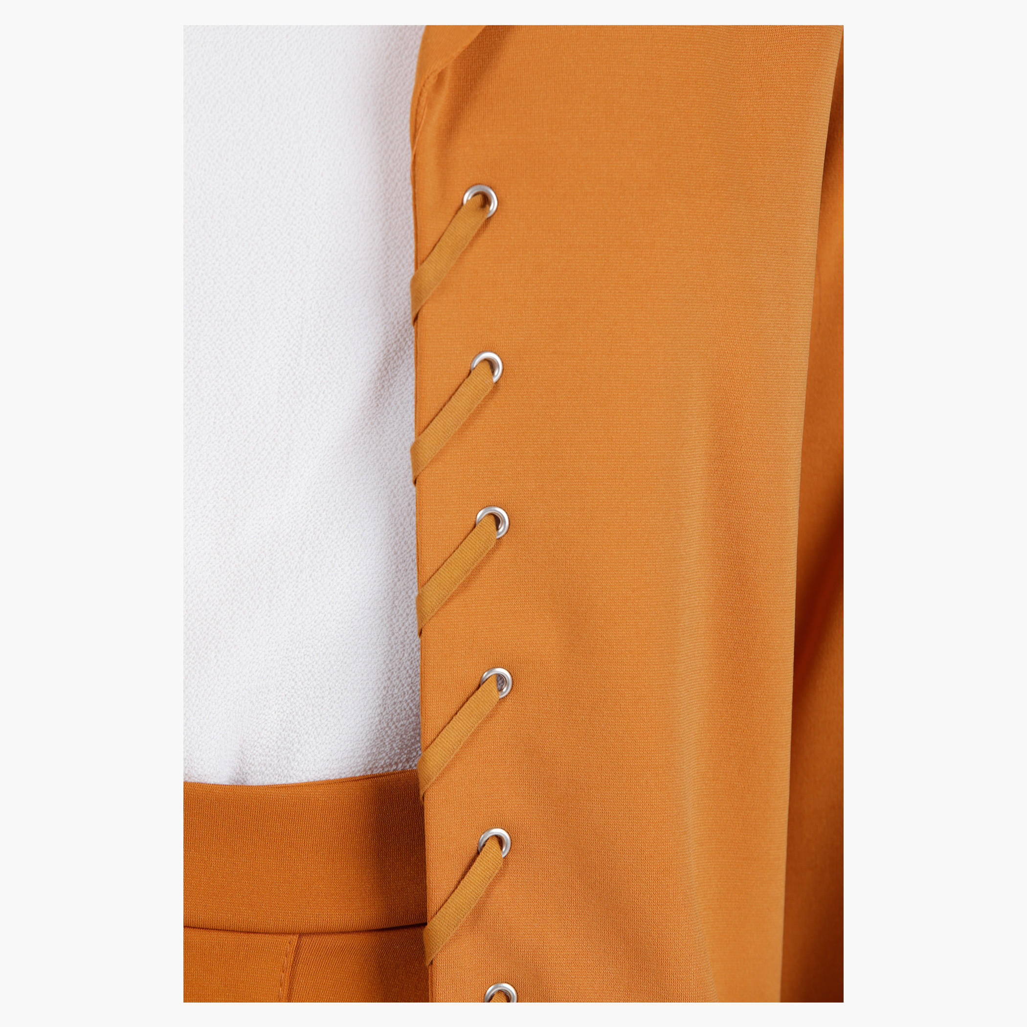 Blazer with Lacing Details in Regular Fit-women-winterwear-coatsandjackets-jackets-image-2