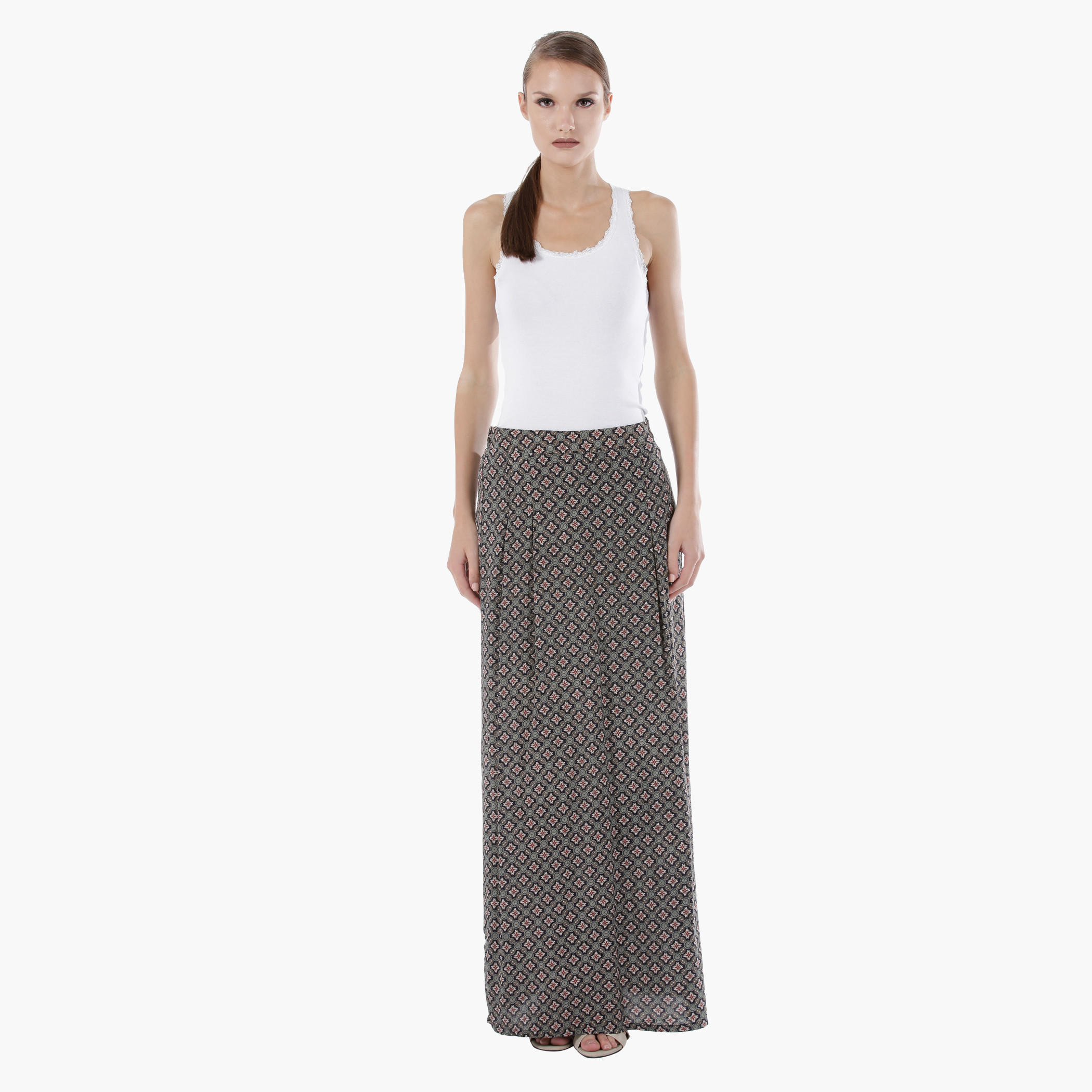 Printed Voluminous Maxi Skirt in Regular Fit-women-clothing-bottoms-skirts-image-5