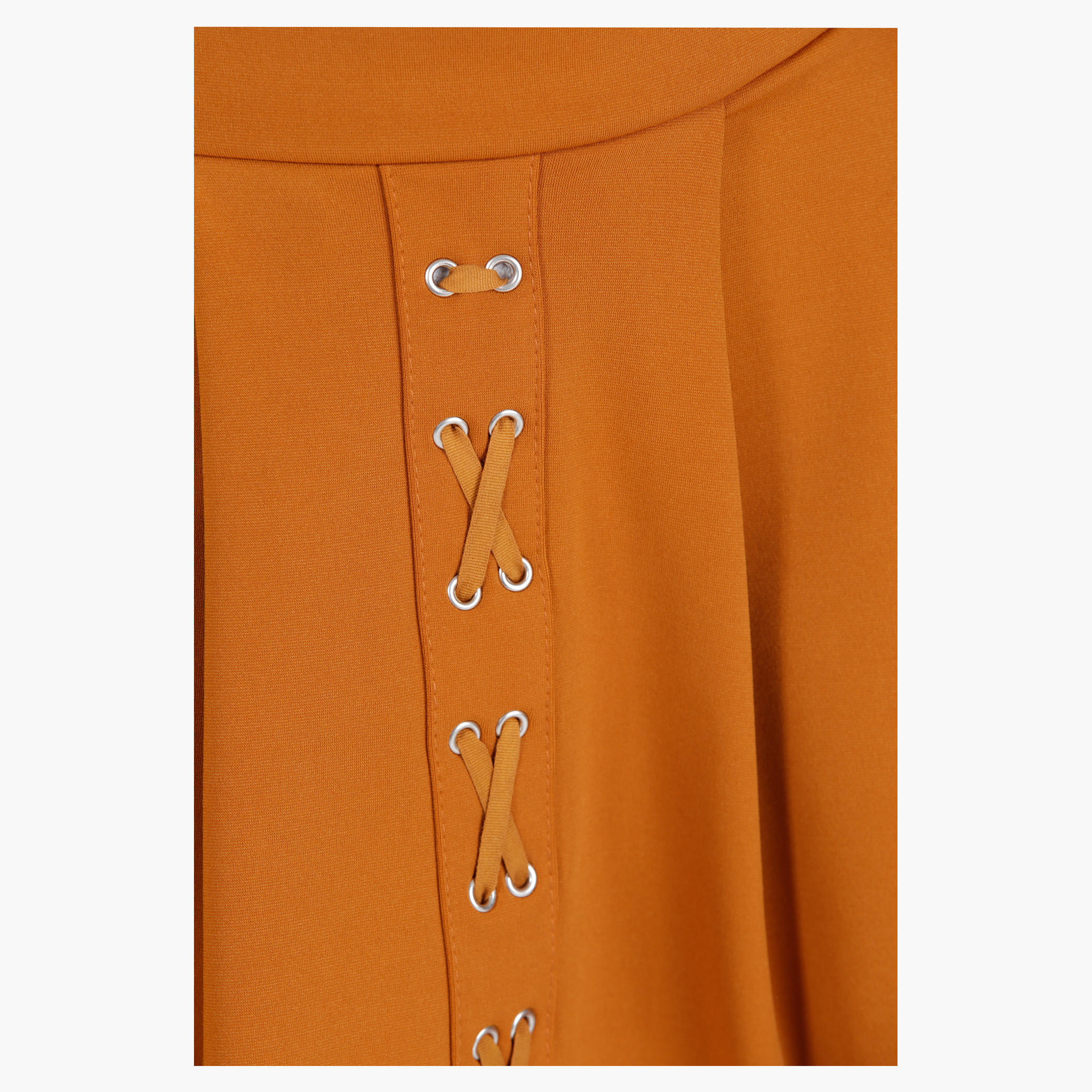 Pleated Skirt with Lace Detailing in Regular Fit-women-clothing-bottoms-skirts-image-4