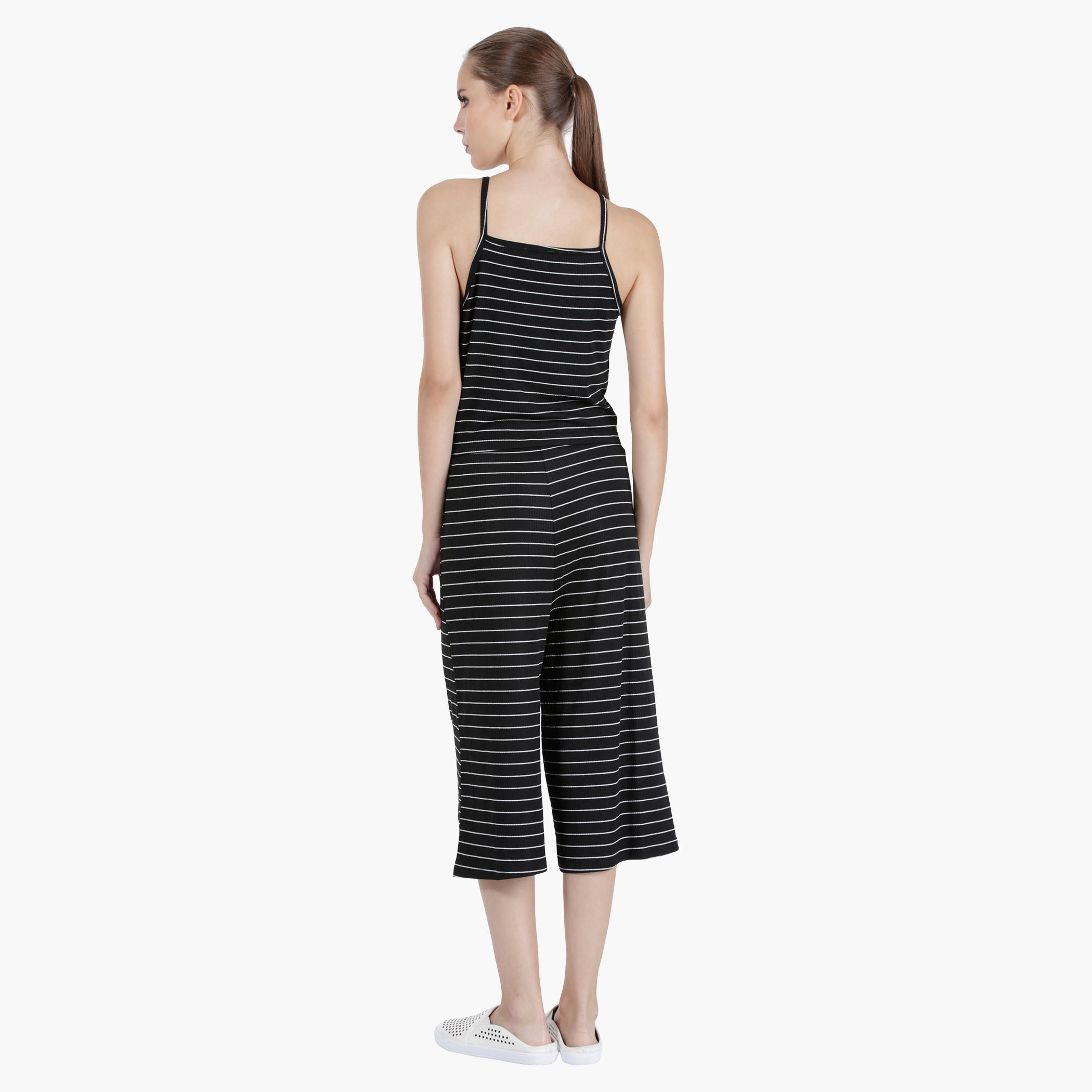 Striped Culottes Jumpsuit in Straight Fit-women-clothing-jumpsuits-image-2