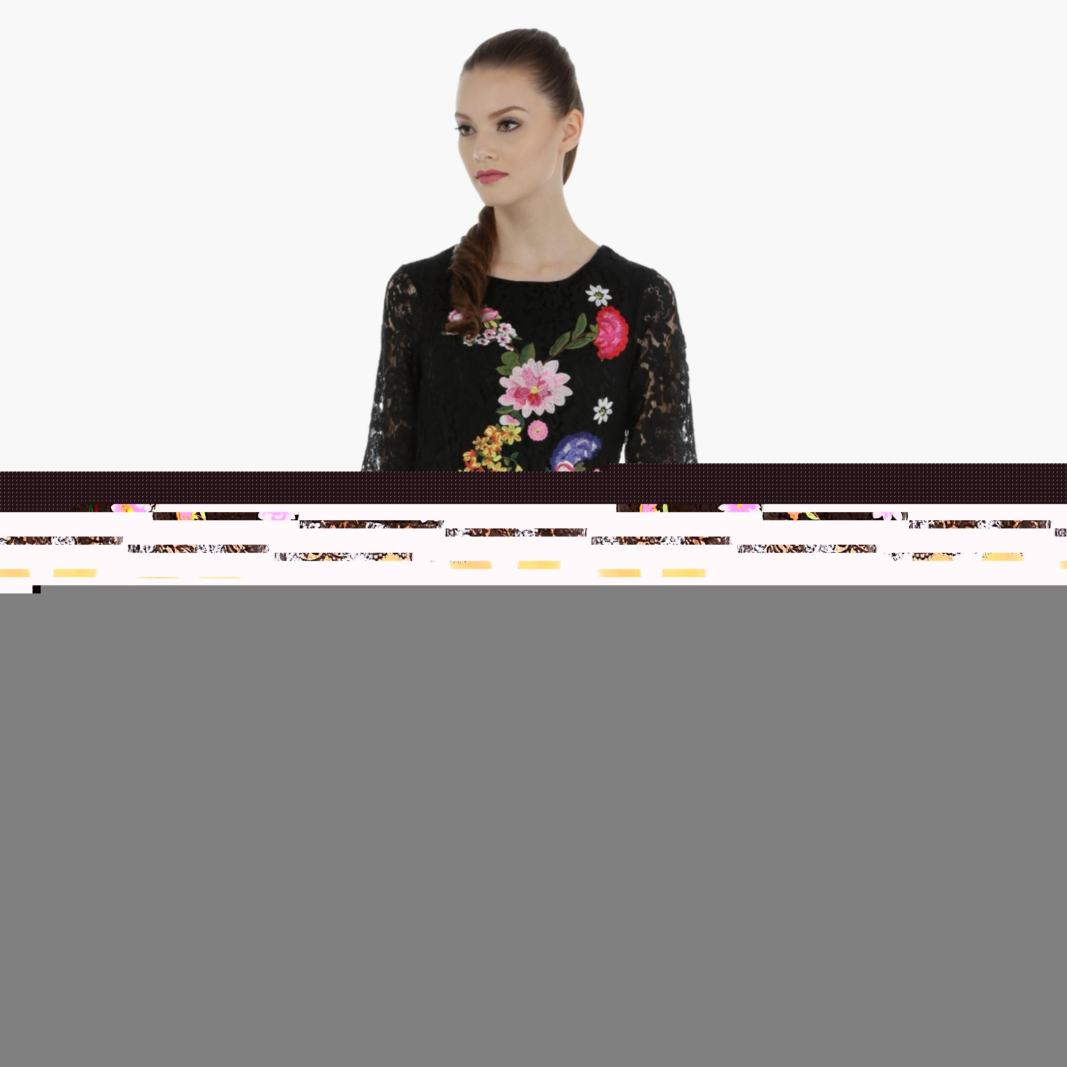 Lace Dress with Floral Embroidery-women-clothing-dresses-image-1