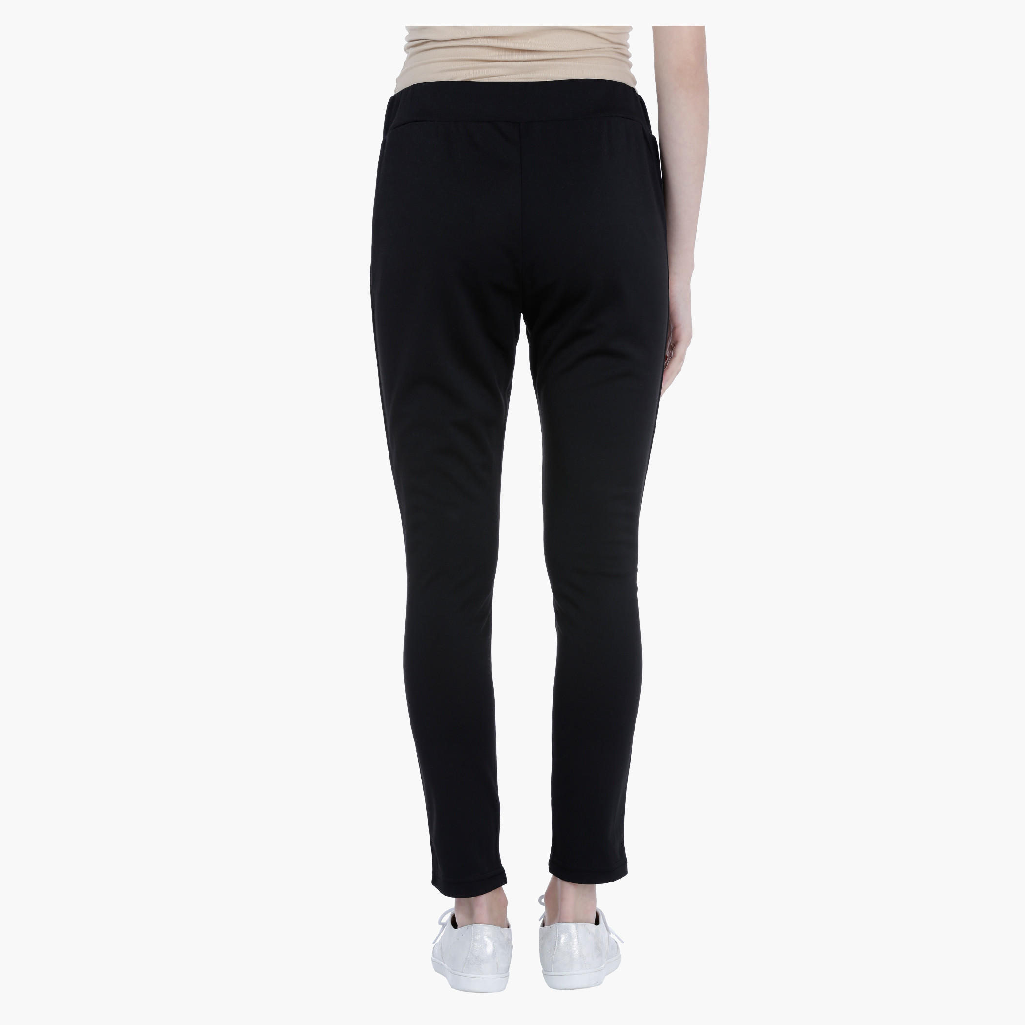 Contrast-Detailed Leggings in Regular Fit-women-clothing-bottoms-leggings-image-2