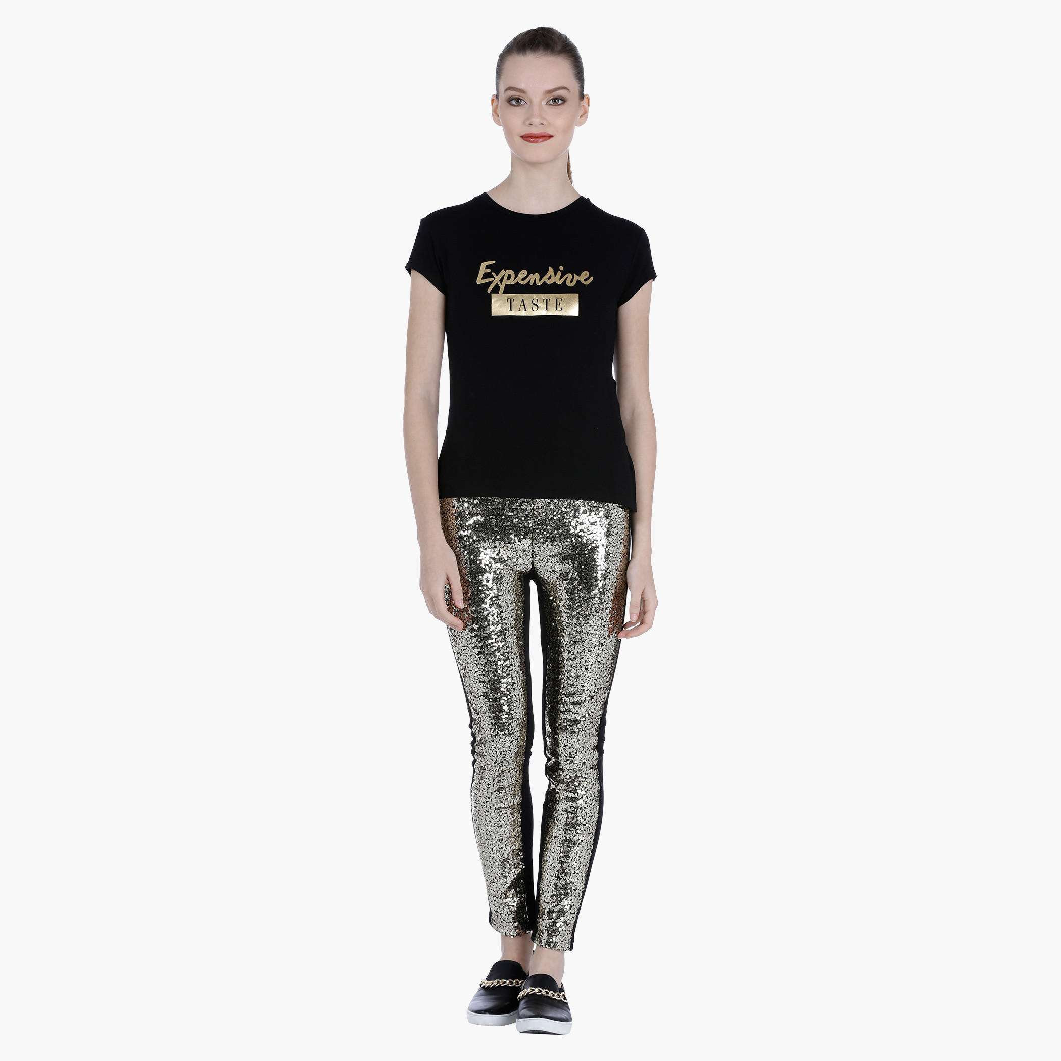 Leggings with Front Sequin Panel-women-clothing-bottoms-leggings-image-5