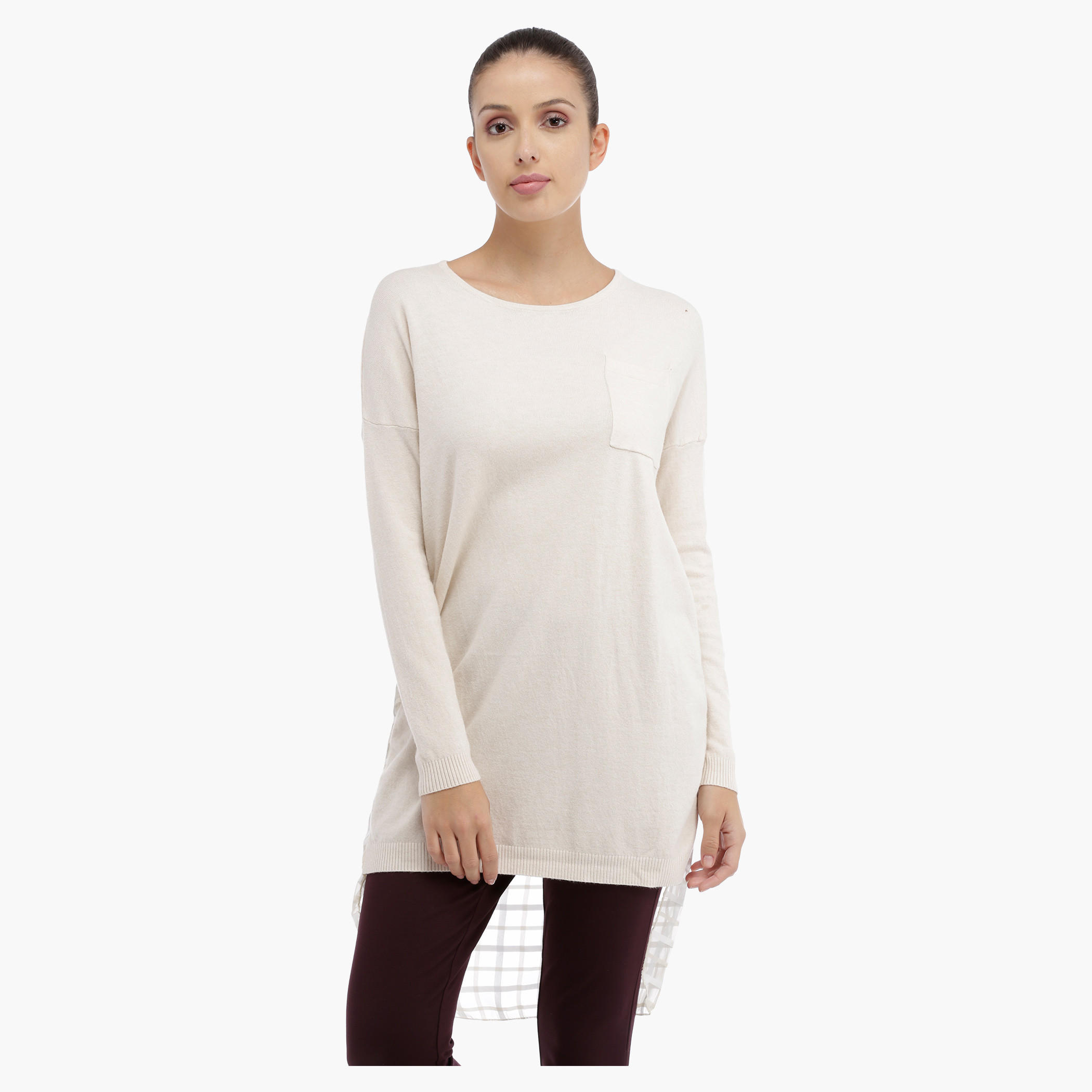 Long Sleeves Top with High Low Hem-women-clothing-shirtsandblouses-blouses-image-5