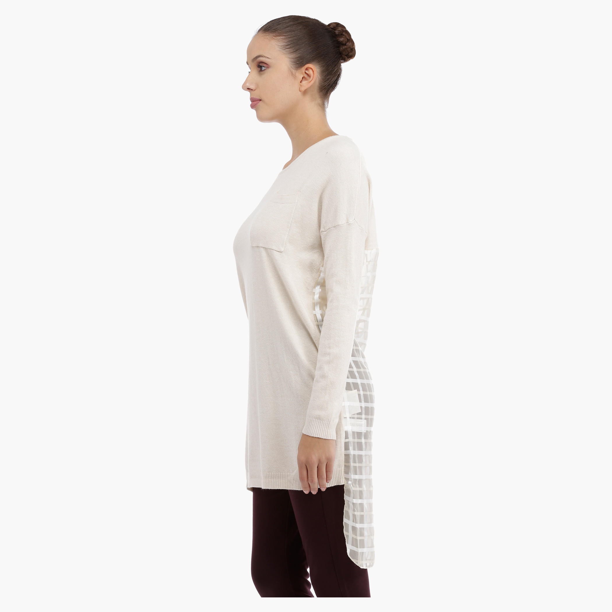Long Sleeves Top with High Low Hem-women-clothing-shirtsandblouses-blouses-image-3