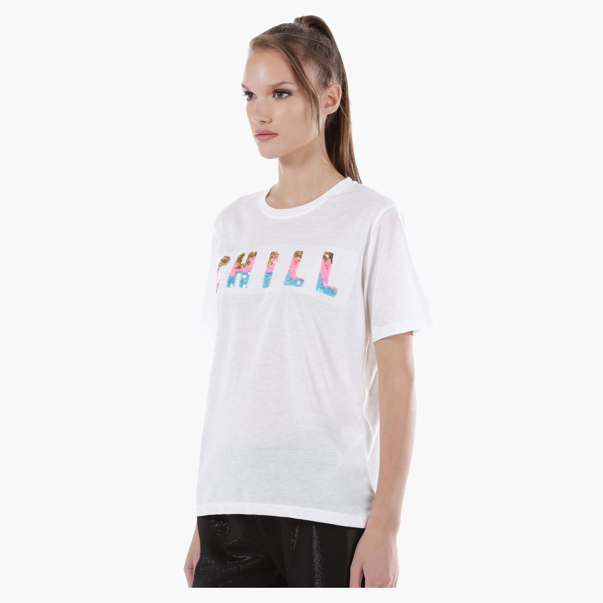 Embellished Top with Short Sleeves-women-clothing-tshirts-image-3