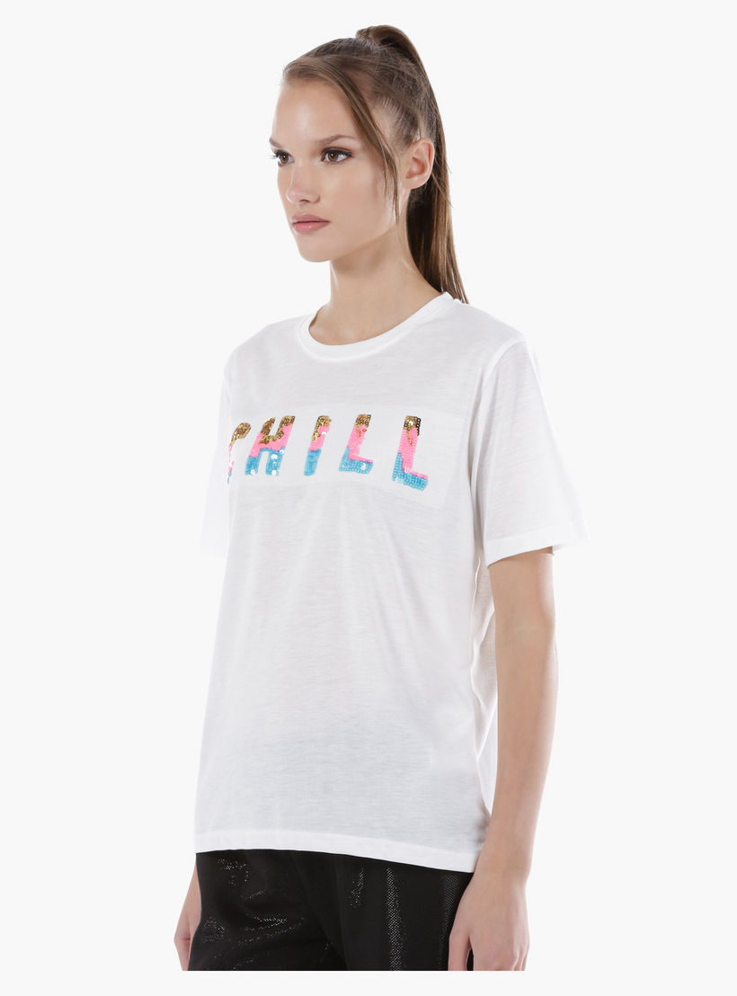 Embellished Top with Short Sleeves-women-clothing-tshirts-image-3