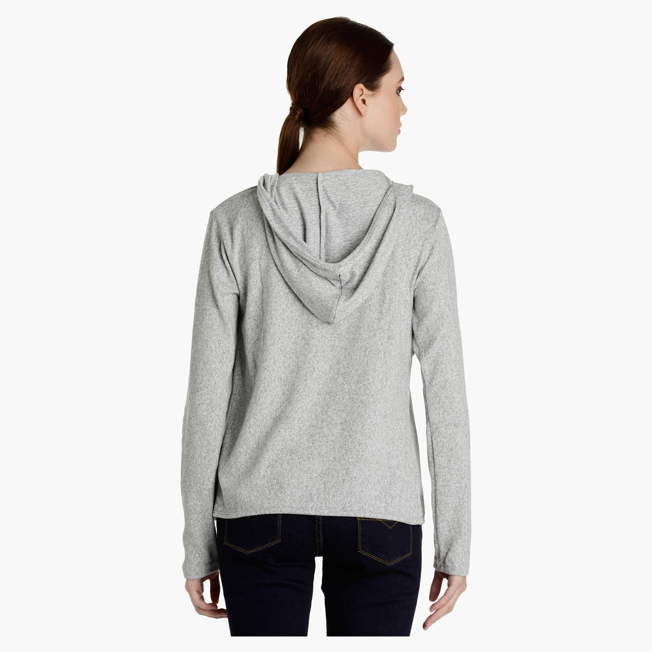 Long Sleeves Cascade Shrug with Hood-women-winterwear-cardigansandjumpers-cardigans-image-4
