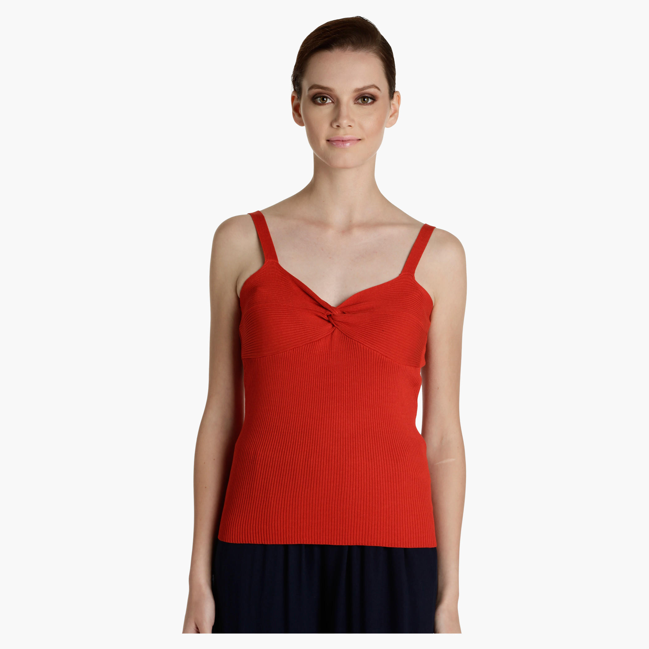 Ribbed Top with Spaghetti Straps-women-clothing-shirtsandblouses-blouses-image-1