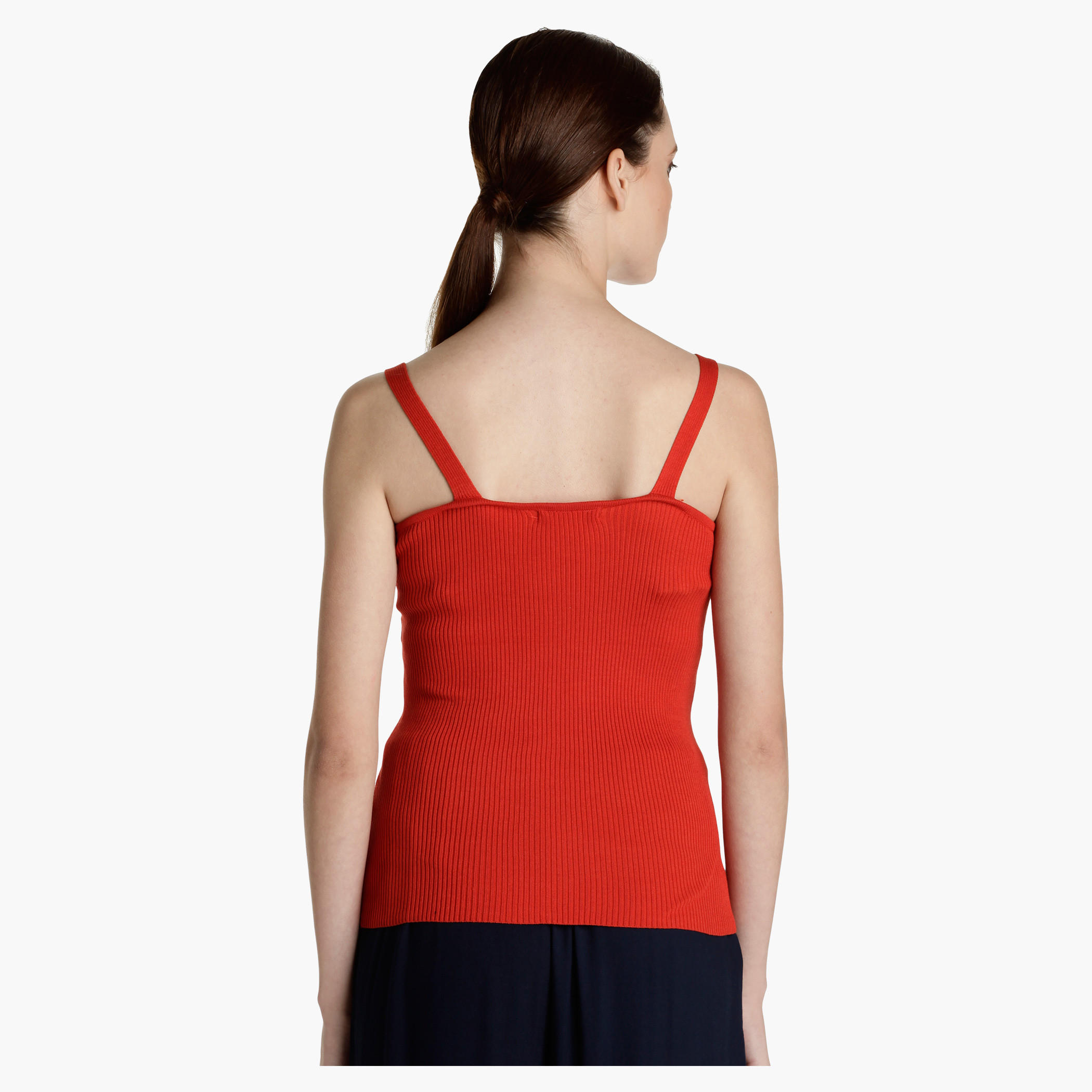Ribbed Top with Spaghetti Straps-women-clothing-shirtsandblouses-blouses-image-2