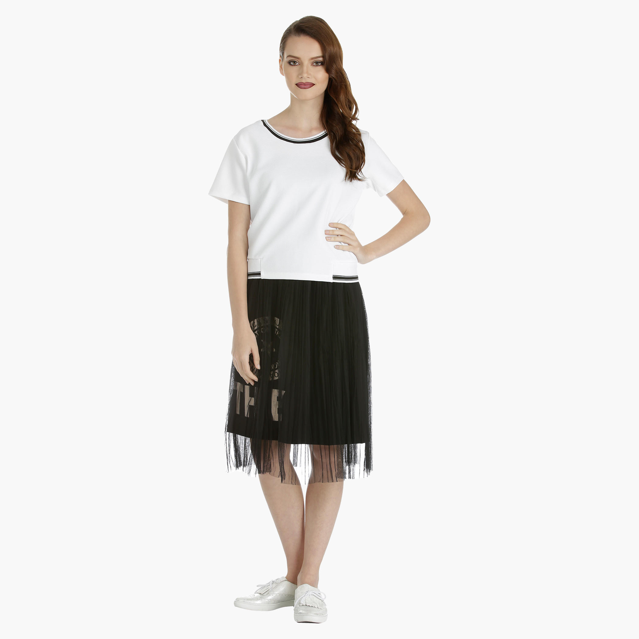 Knitted Sporty Top with Short Sleeves-women-clothing-shirtsandblouses-blouses-image-5