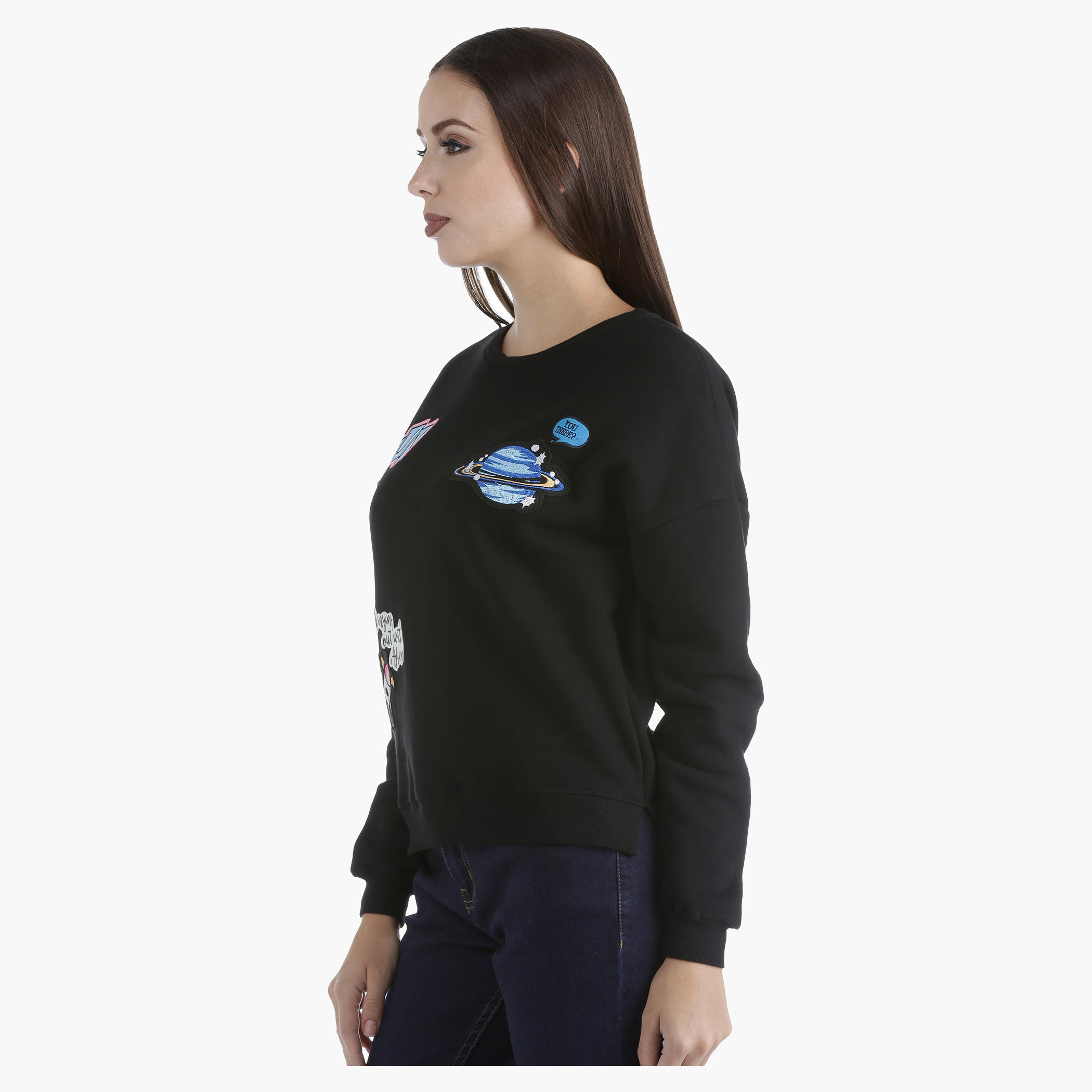 Oversized High-Low Sweater with Badge Applique-women-winterwear-hoodiesandsweatshirts-sweatshirts-image-3