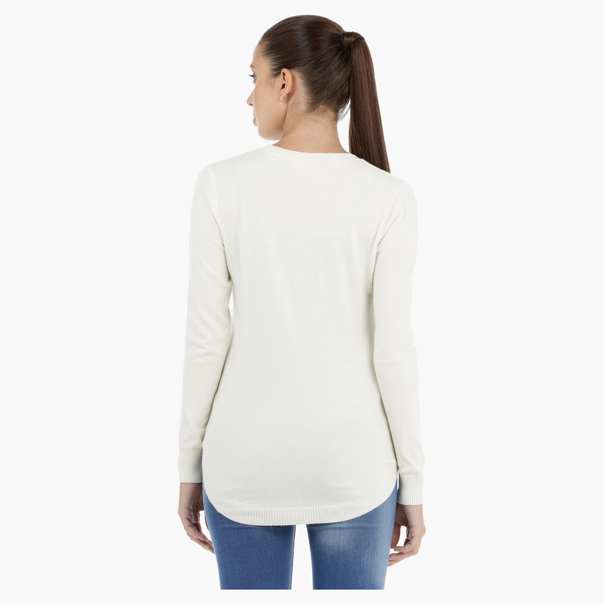Sweater with Long Sleeves and Appliques-women-winterwear-hoodiesandsweatshirts-sweatshirts-image-4