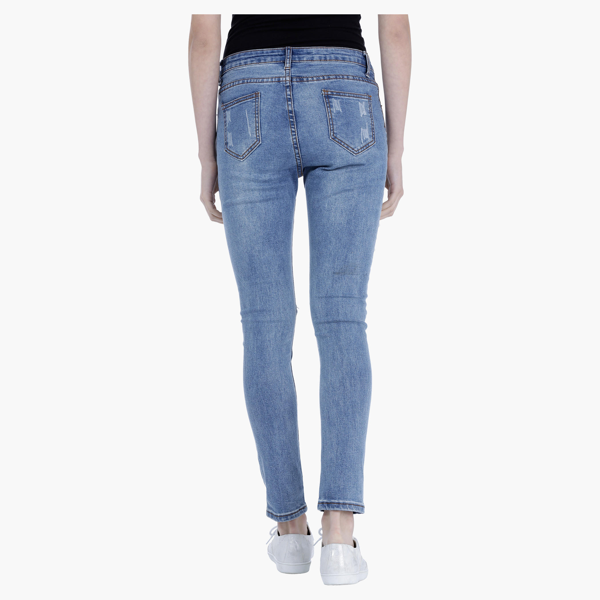 Distressed Jeans with Embellishments-women-clothing-bottoms-jeans-image-2