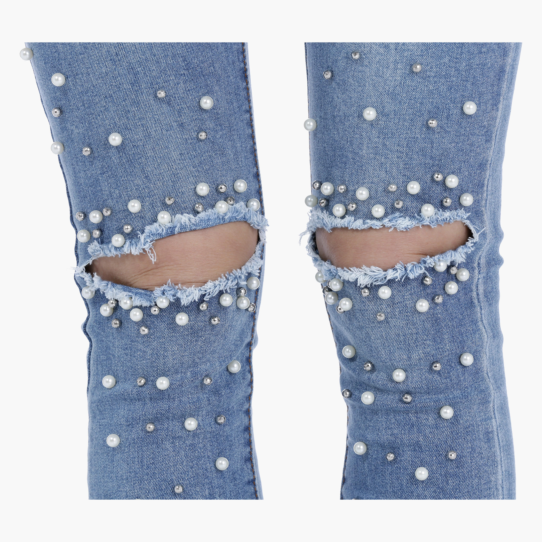 Distressed Jeans with Embellishments-women-clothing-bottoms-jeans-image-4