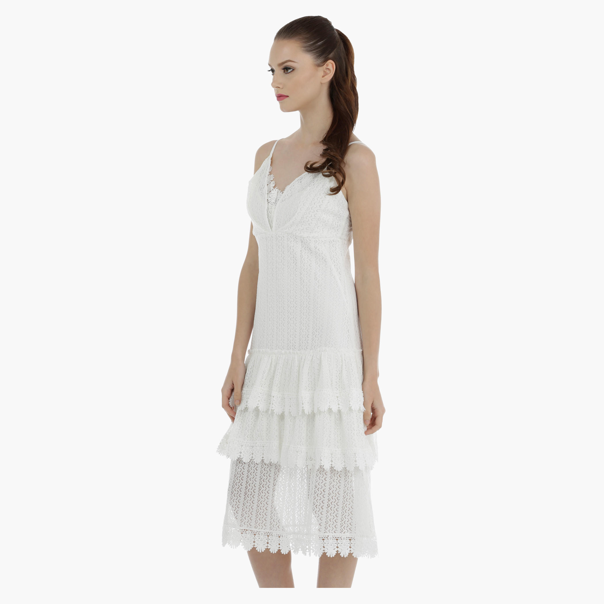 Lace Dress with Frills-women-clothing-dresses-image-3