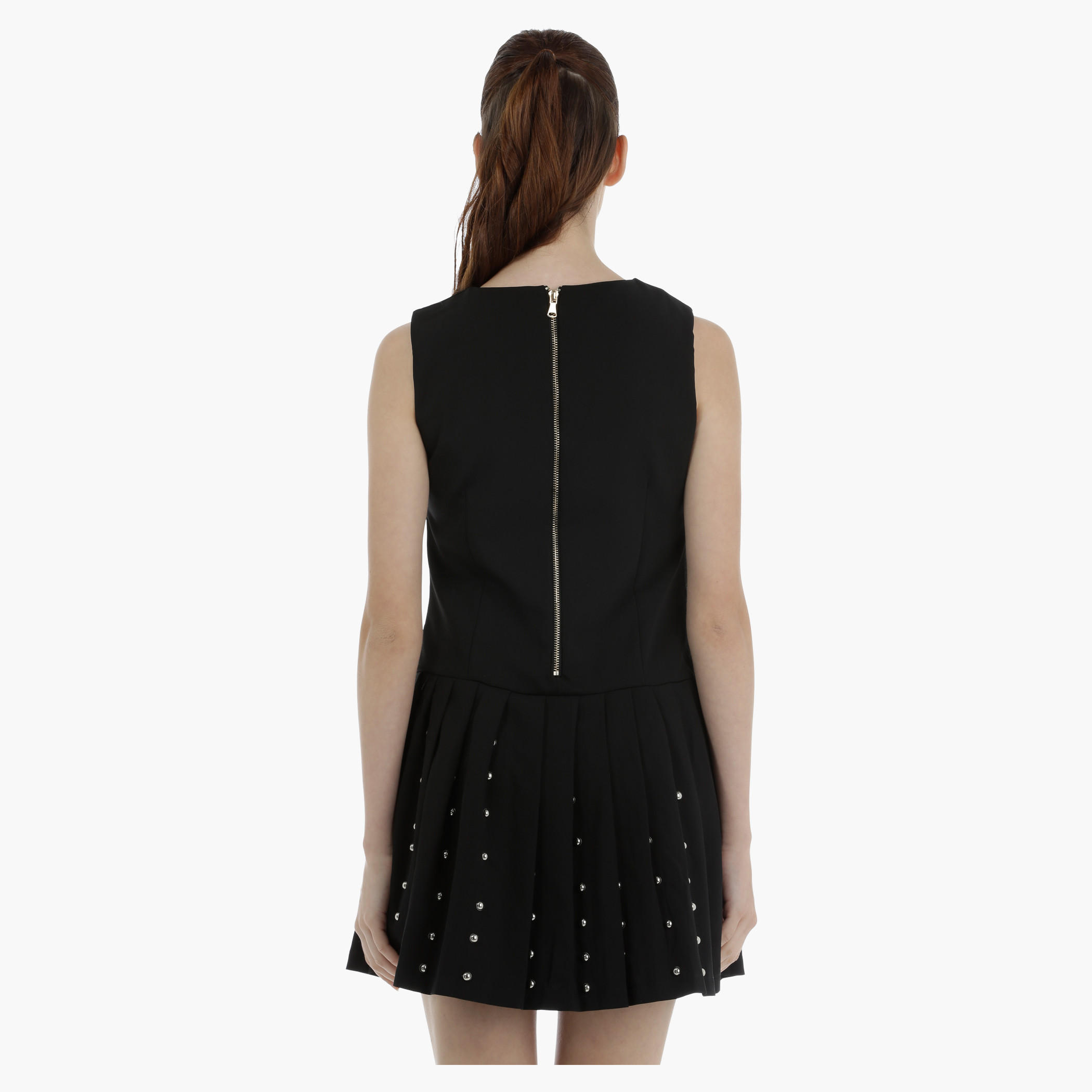 Sleeveless Dress with pleats-women-clothing-dresses-image-2