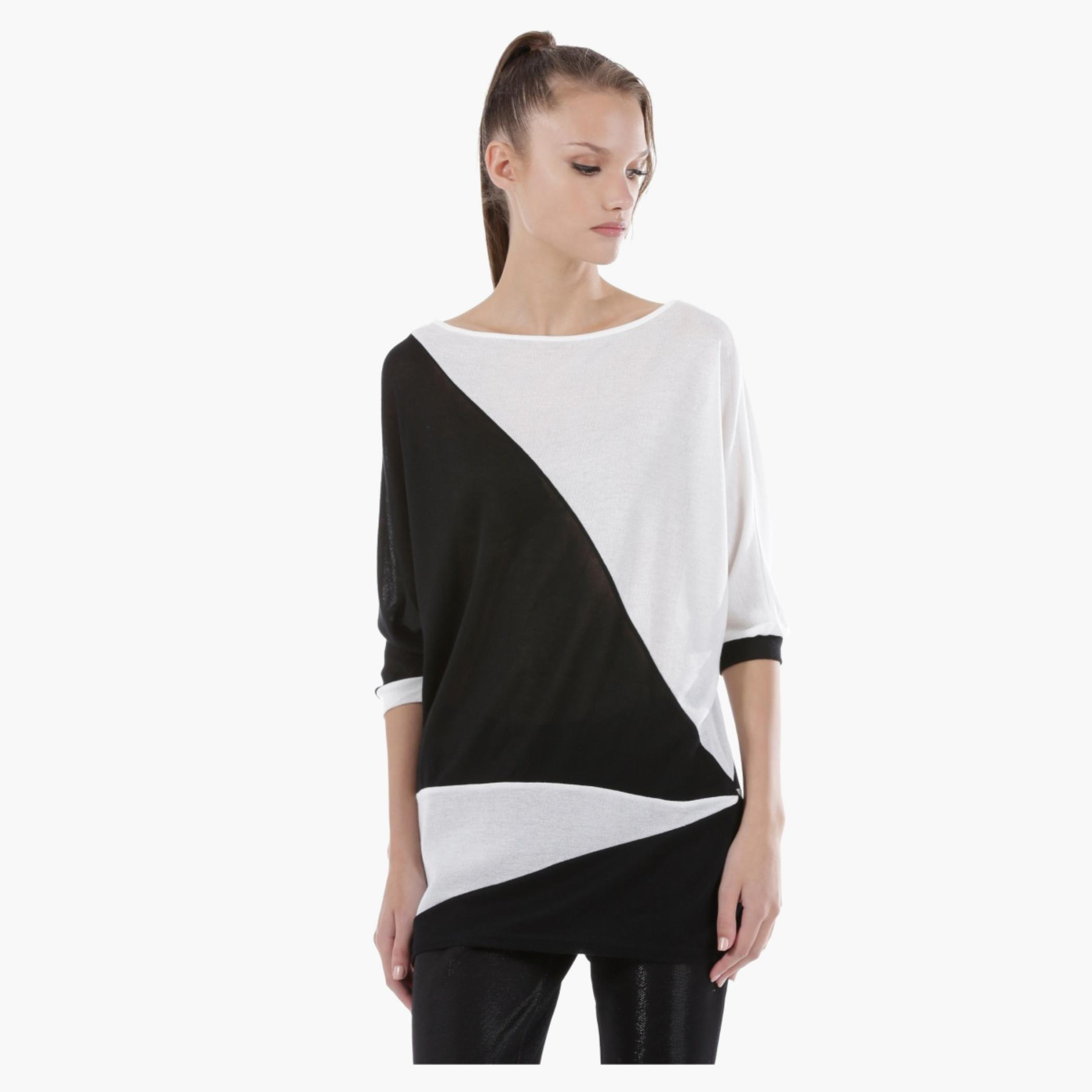 Dual-Tone Box Top-women-clothing-shirtsandblouses-blouses-image-10