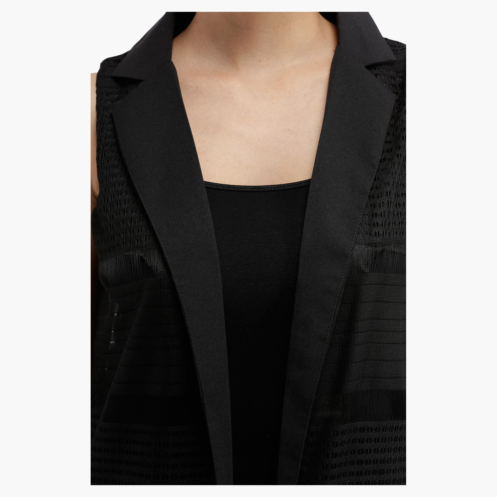 Sleeveless Jacket with Mesh Panel-women-clothing-shirtsandblouses-blouses-image-4