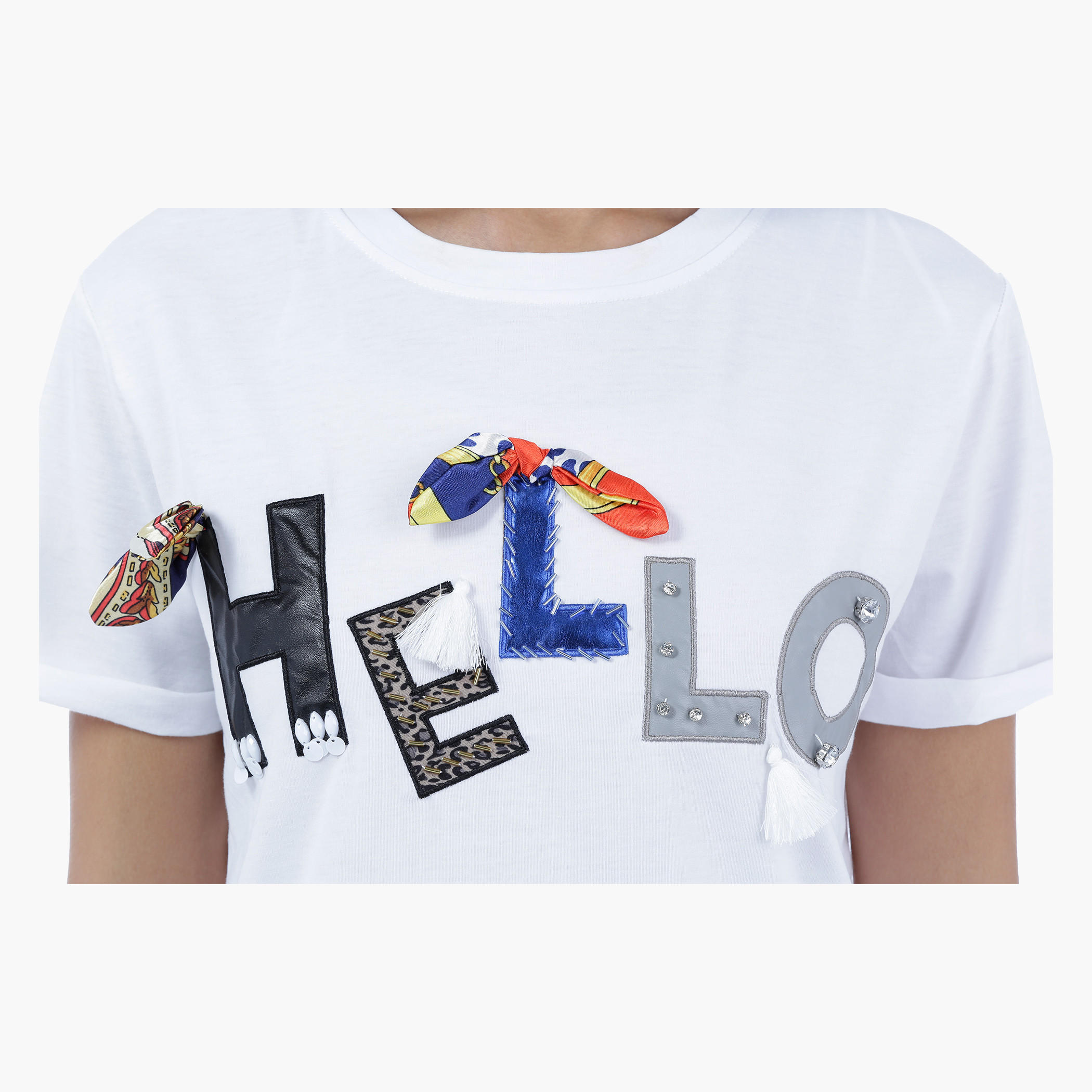 Embroidered T-Shirt with Long Sleeves-women-clothing-tshirts-image-3