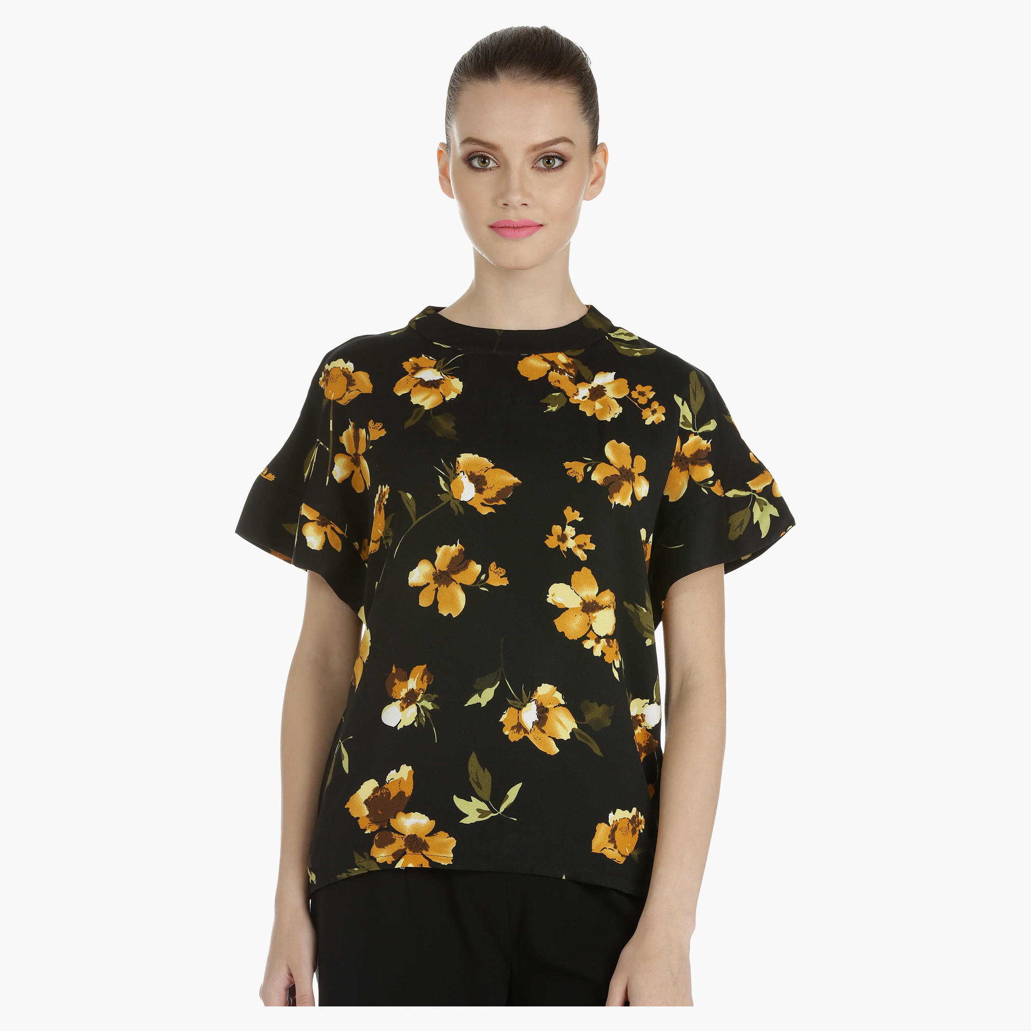Floral Print Top-women-clothing-shirtsandblouses-blouses-image-5