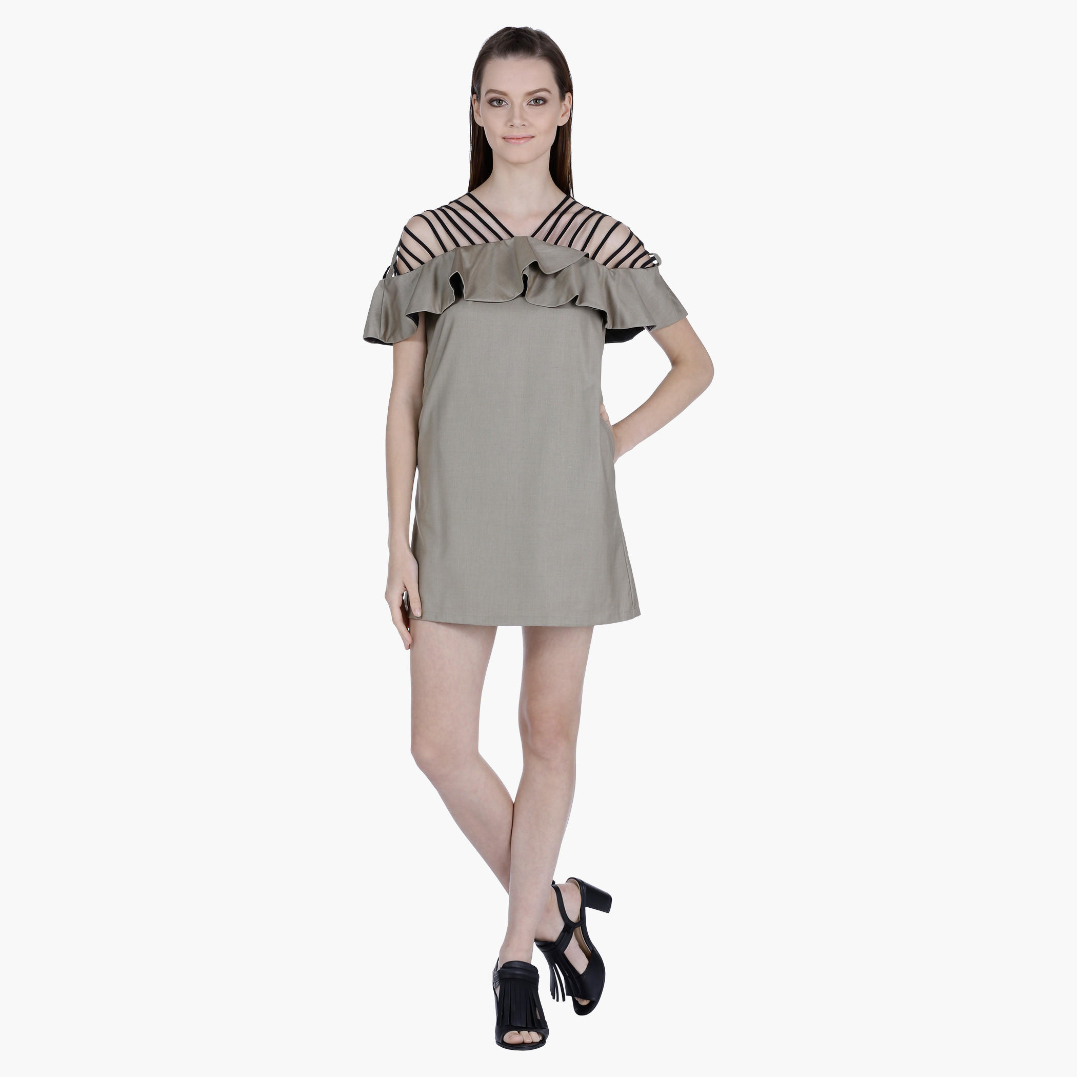 Vibrant Ruffled Dress-women-clothing-dresses-image-1