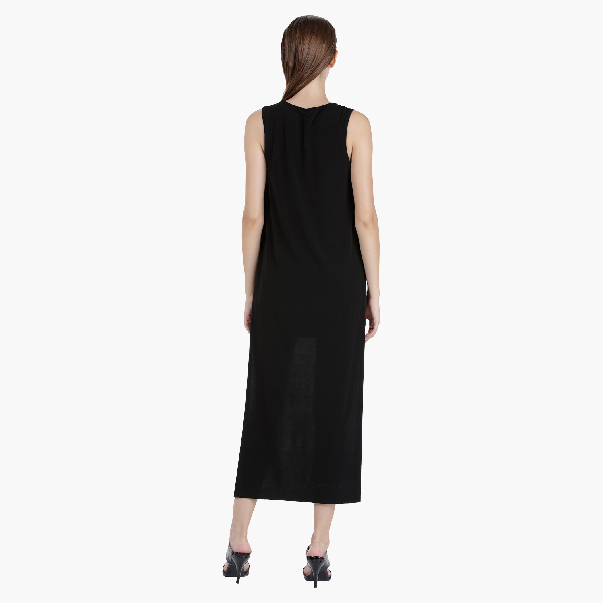 High-Low Wrap Bodycon Dress in Regular Fit-women-clothing-dresses-image-3