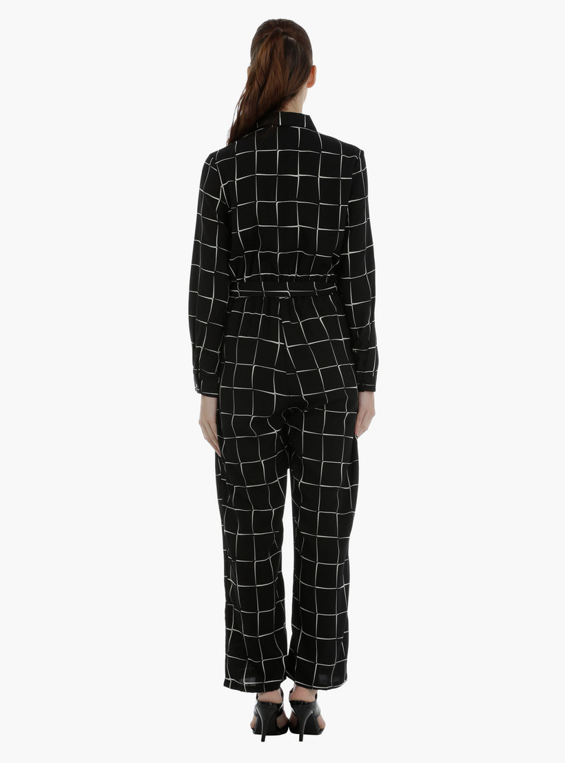 Full Length Chequered Jumpsuit-women-clothing-jumpsuits-image-3