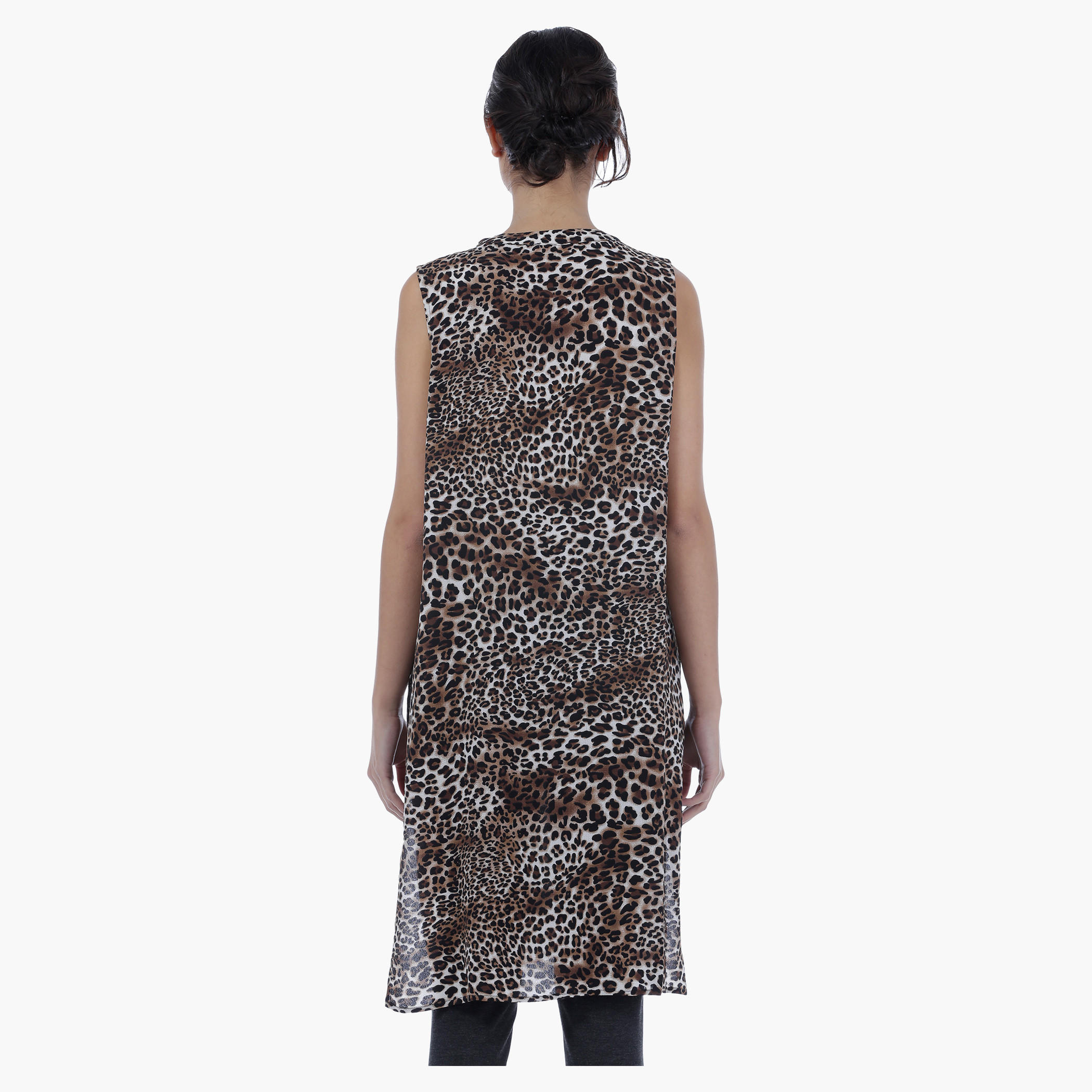 Animal Print Longline Shirt-women-clothing-shirtsandblouses-blouses-image-2