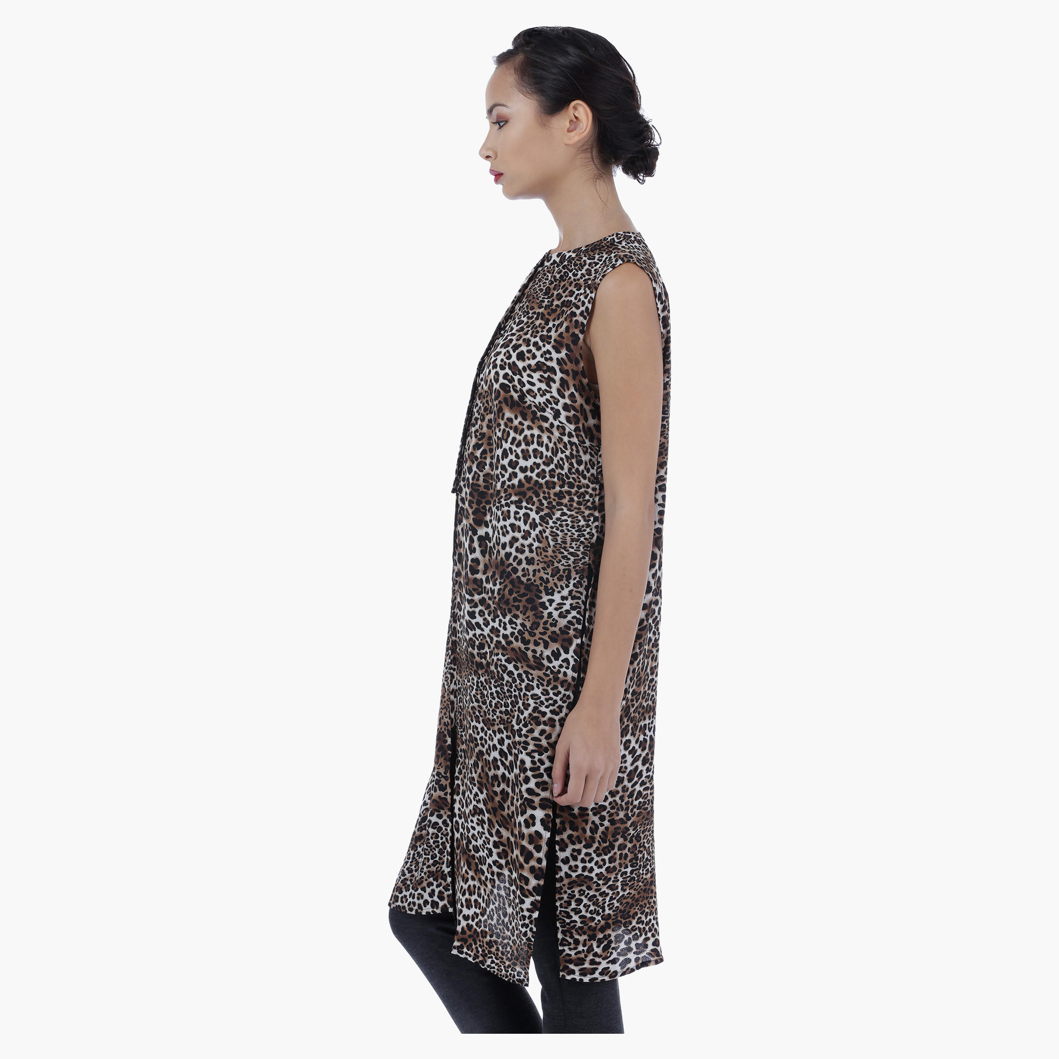 Animal Print Longline Shirt-women-clothing-shirtsandblouses-blouses-image-3