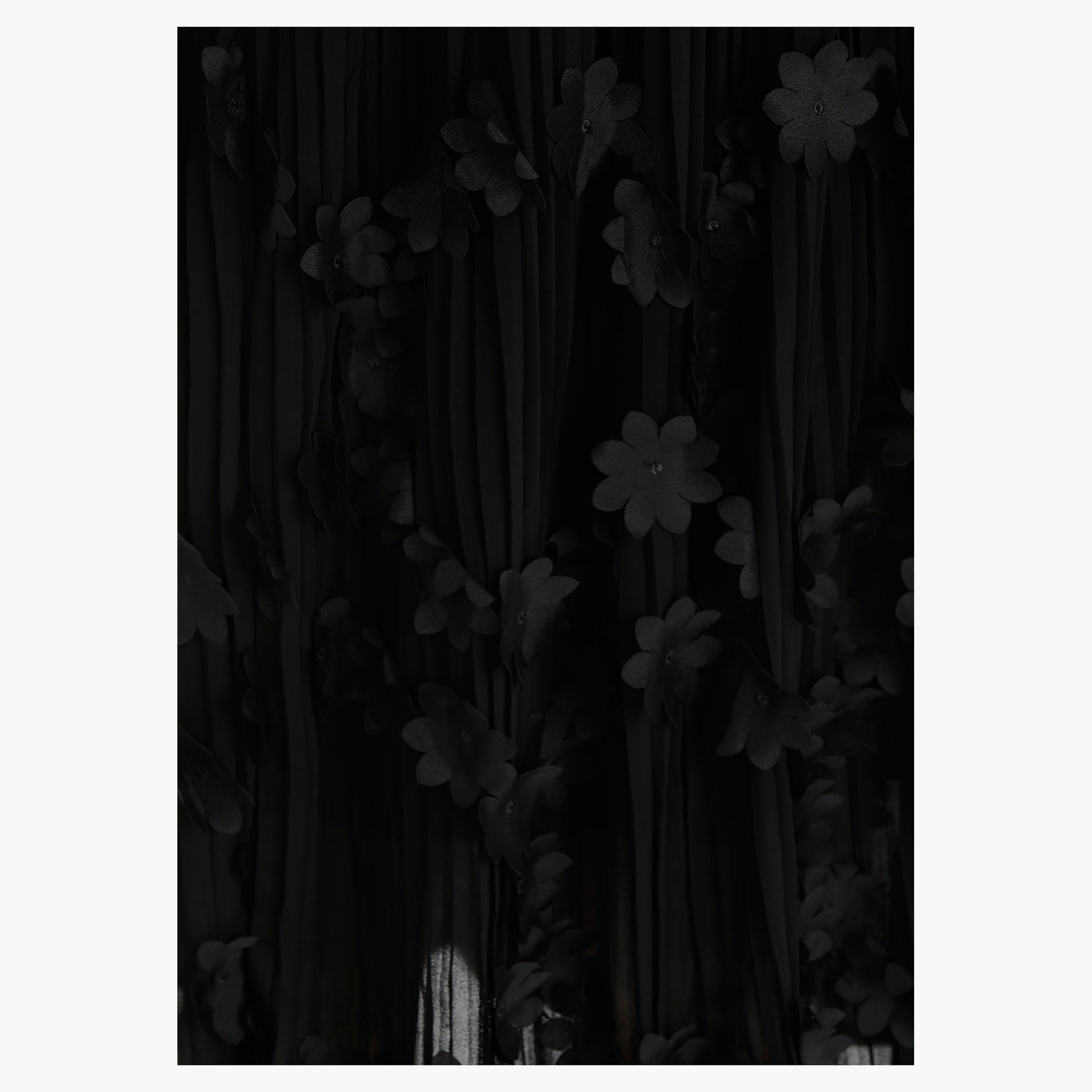 Pleated Skirt with Floral Appliques-women-clothing-bottoms-skirts-image-4