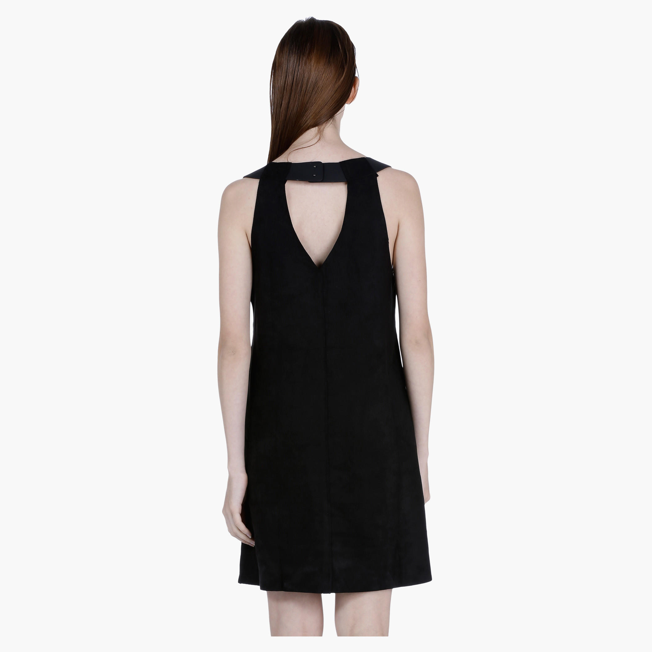 Solid Colour Sleeveless Dress-women-clothing-dresses-image-2