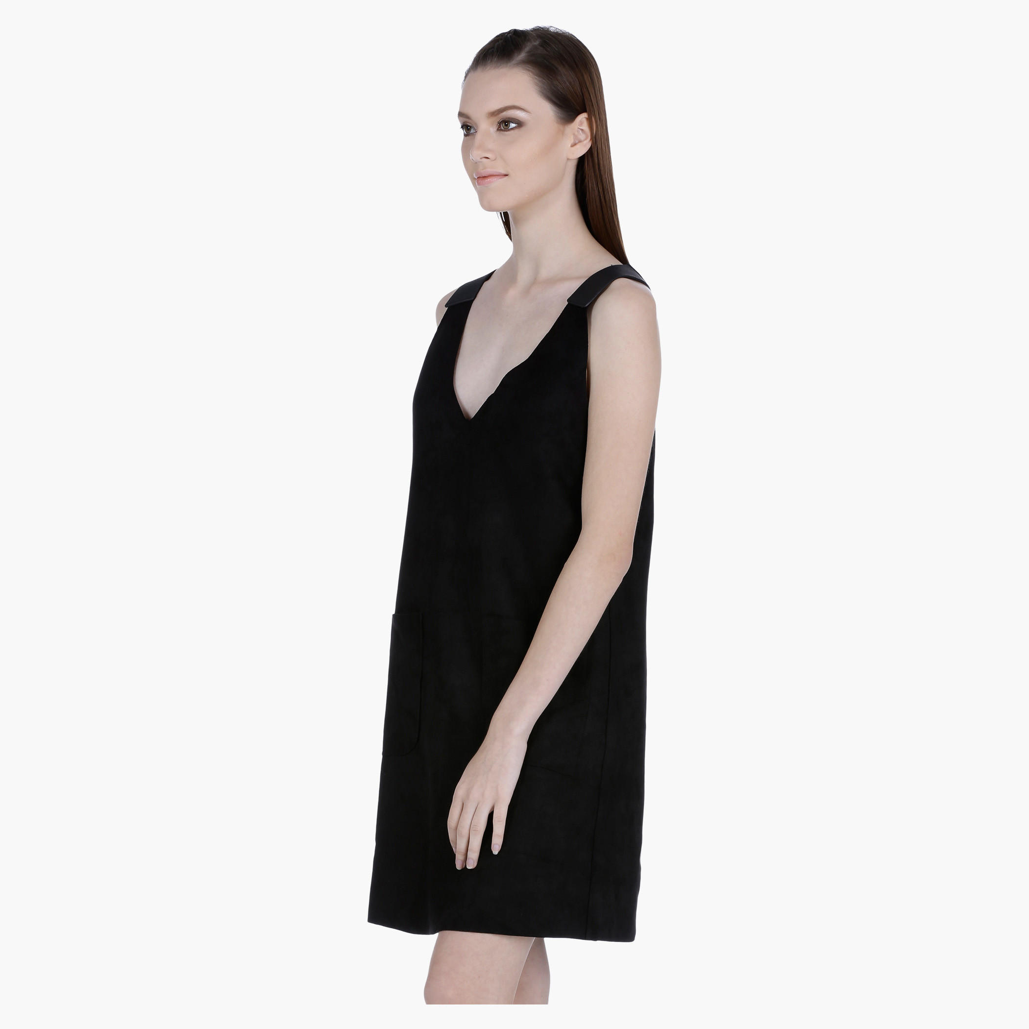 Solid Colour Sleeveless Dress-women-clothing-dresses-image-3