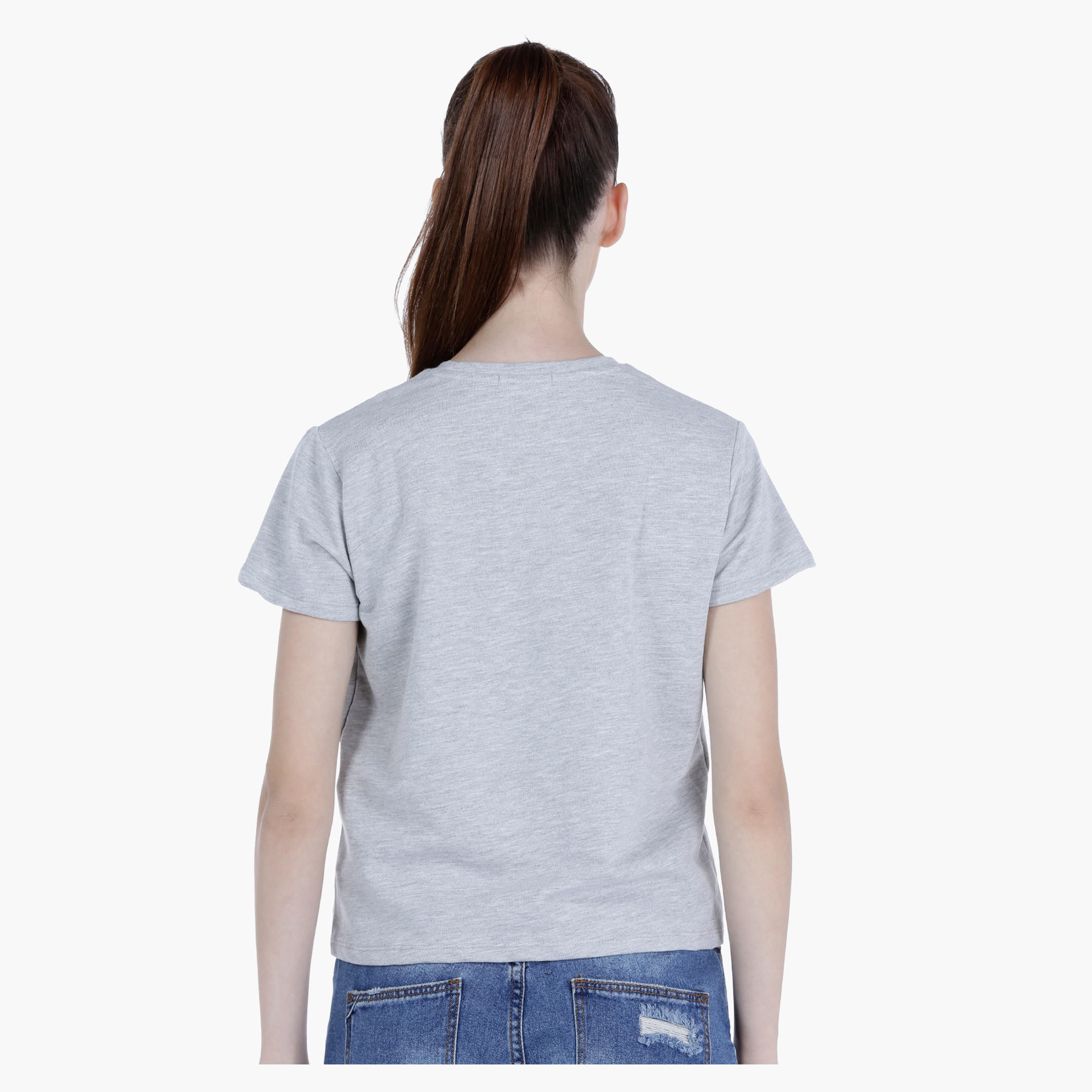 Sequined Top in Regular Fit-women-clothing-tshirts-image-4