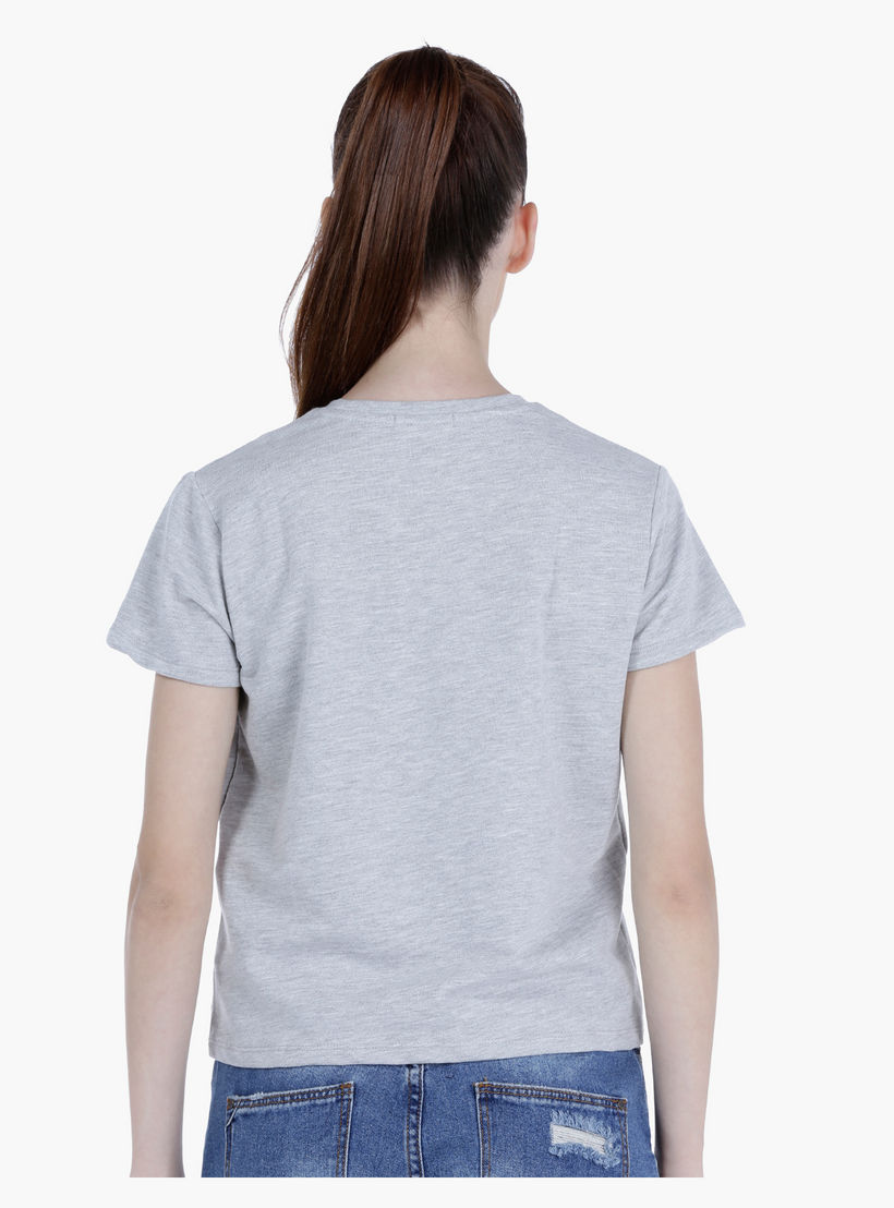 Sequined Top in Regular Fit-women-clothing-tshirts-image-4